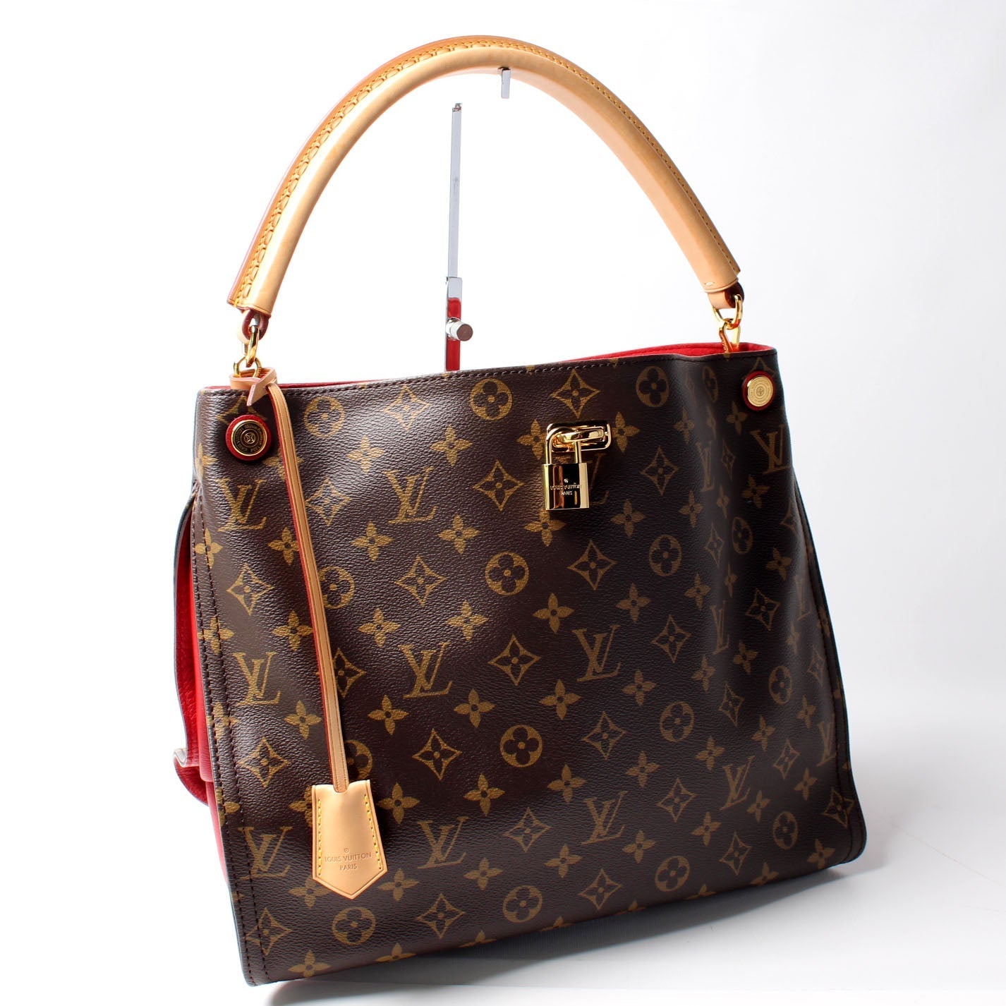 Louis Vuitton Gaia Monogram Handbag Monogram 8