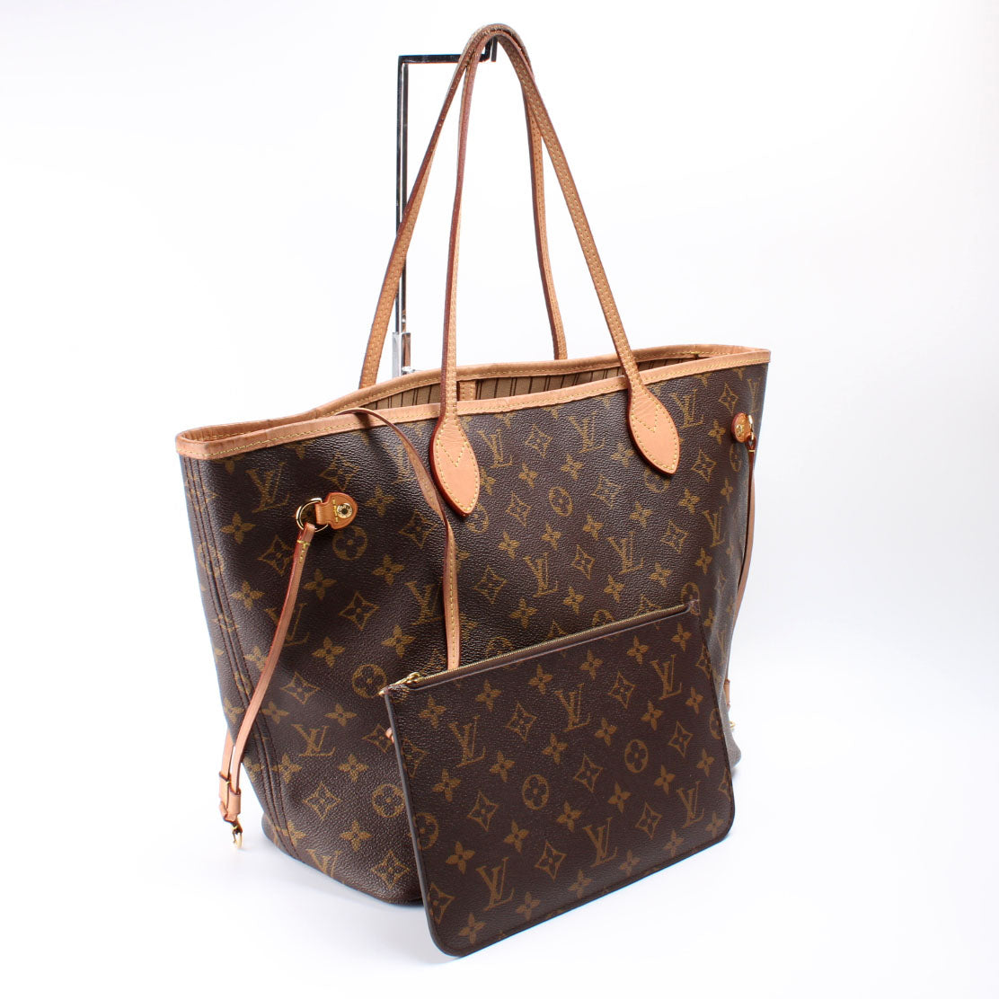Louis Vuitton Neverfull MM W Monogram Wallet Case Monogram 8
