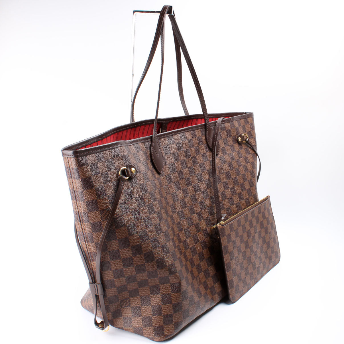 Louis Vuitton Neverfull GM Ebene Pochette Tote Bag