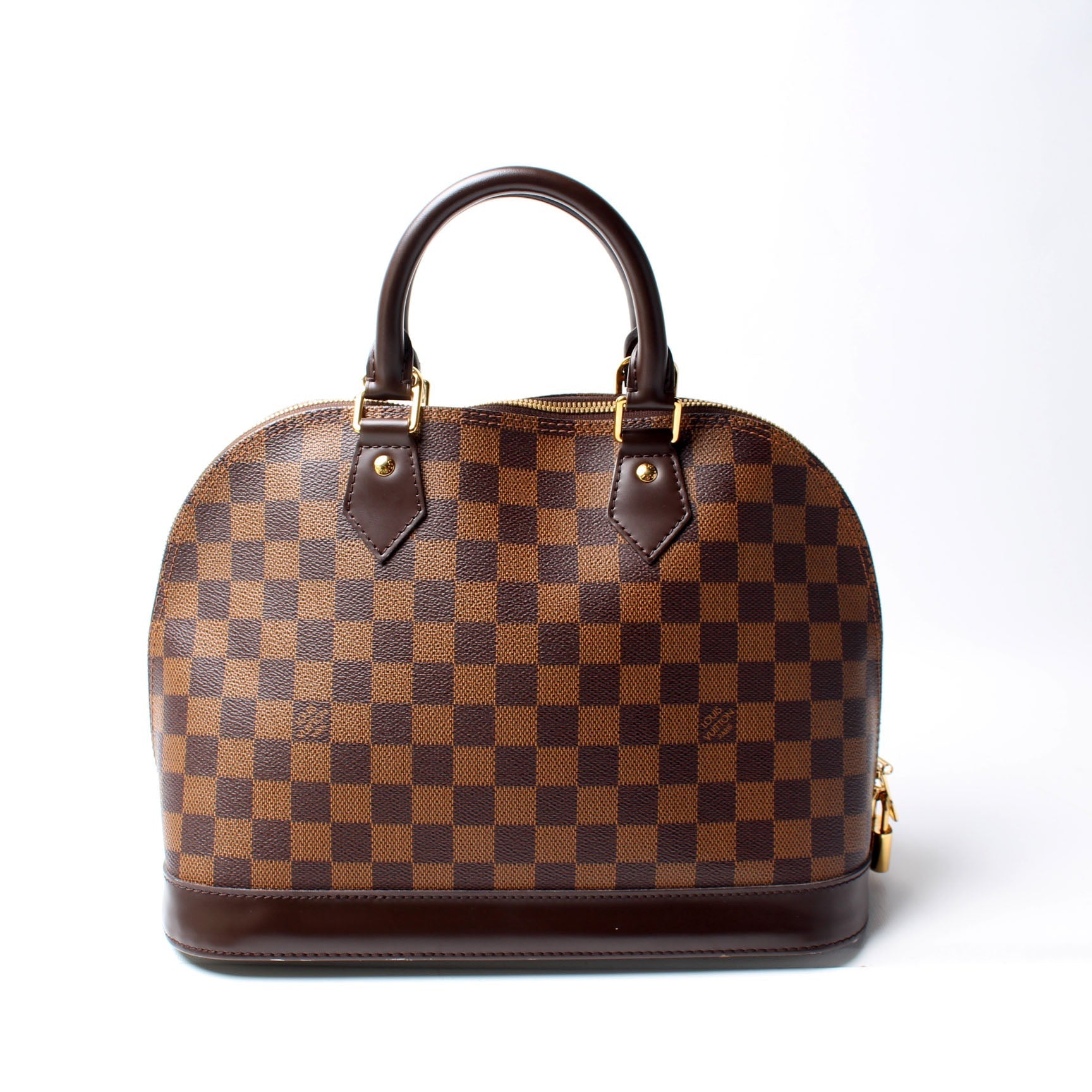 Louis Vuitton Alma PM Ebene Newer Damier Handbag Newer 2