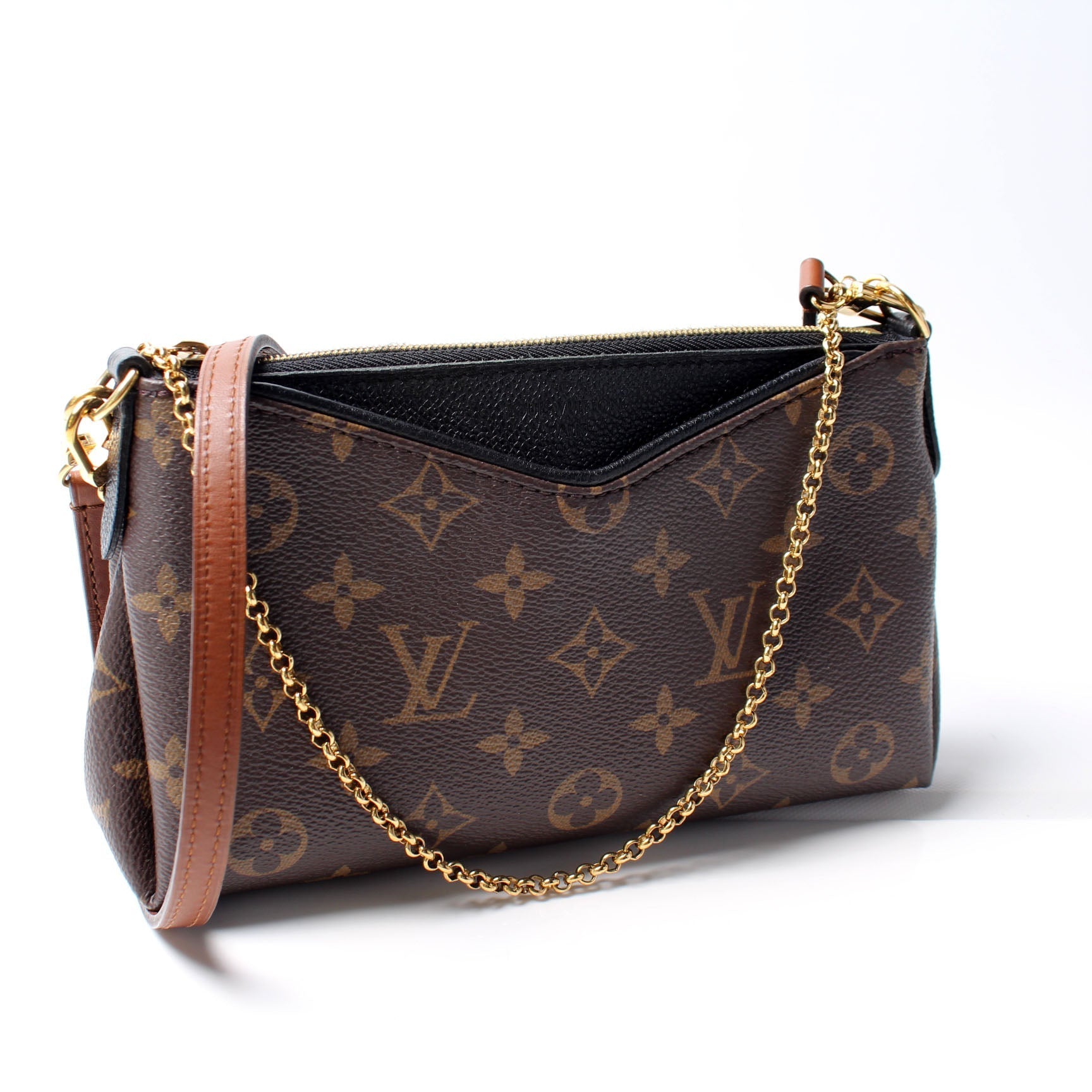 Louis Vuitton Pallas Monogram Clutch Bag Monogram 7