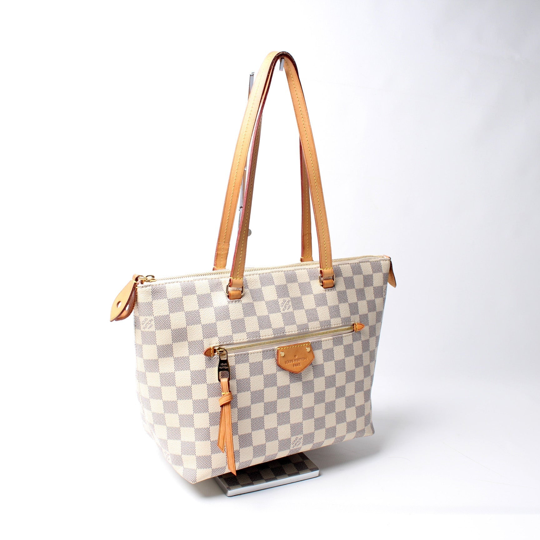 Louis Vuitton Iena PM Azur Damier Handbag Azur 3