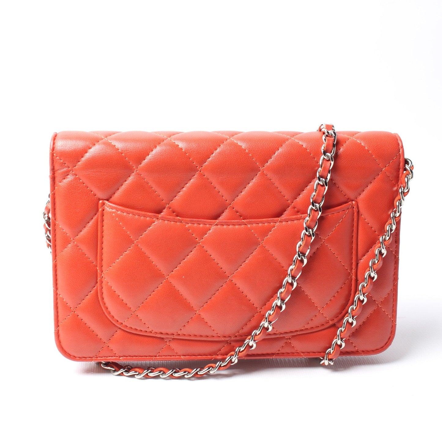Chanel WOC Classic Quilted Lambskin 20M Clutch Bag