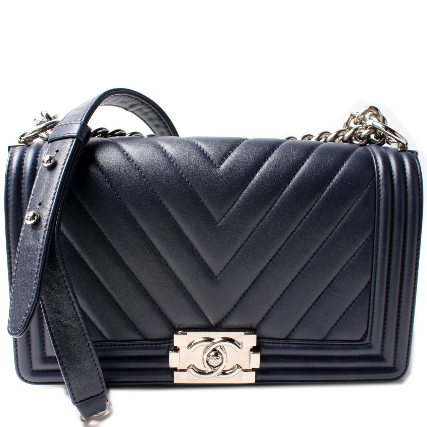 Chanel Boy Flap Old Lambskin 22M Handbag