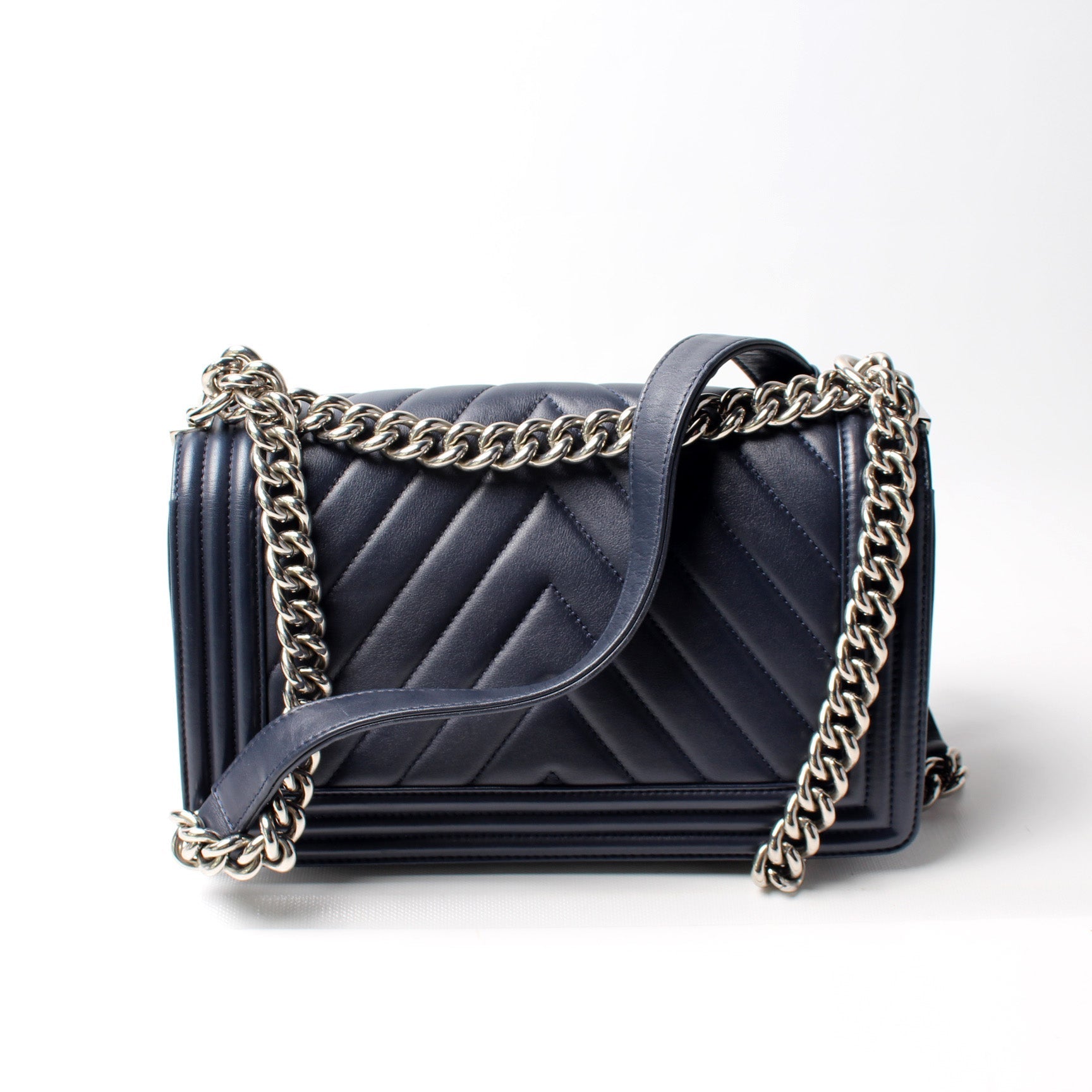 Chanel Boy Flap Old Lambskin 22M Handbag