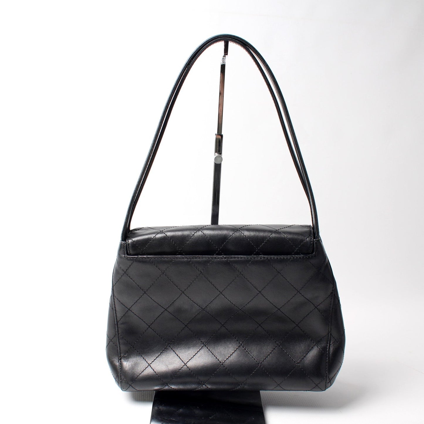 Chanel CC Flap Evening Lambskin Handbag