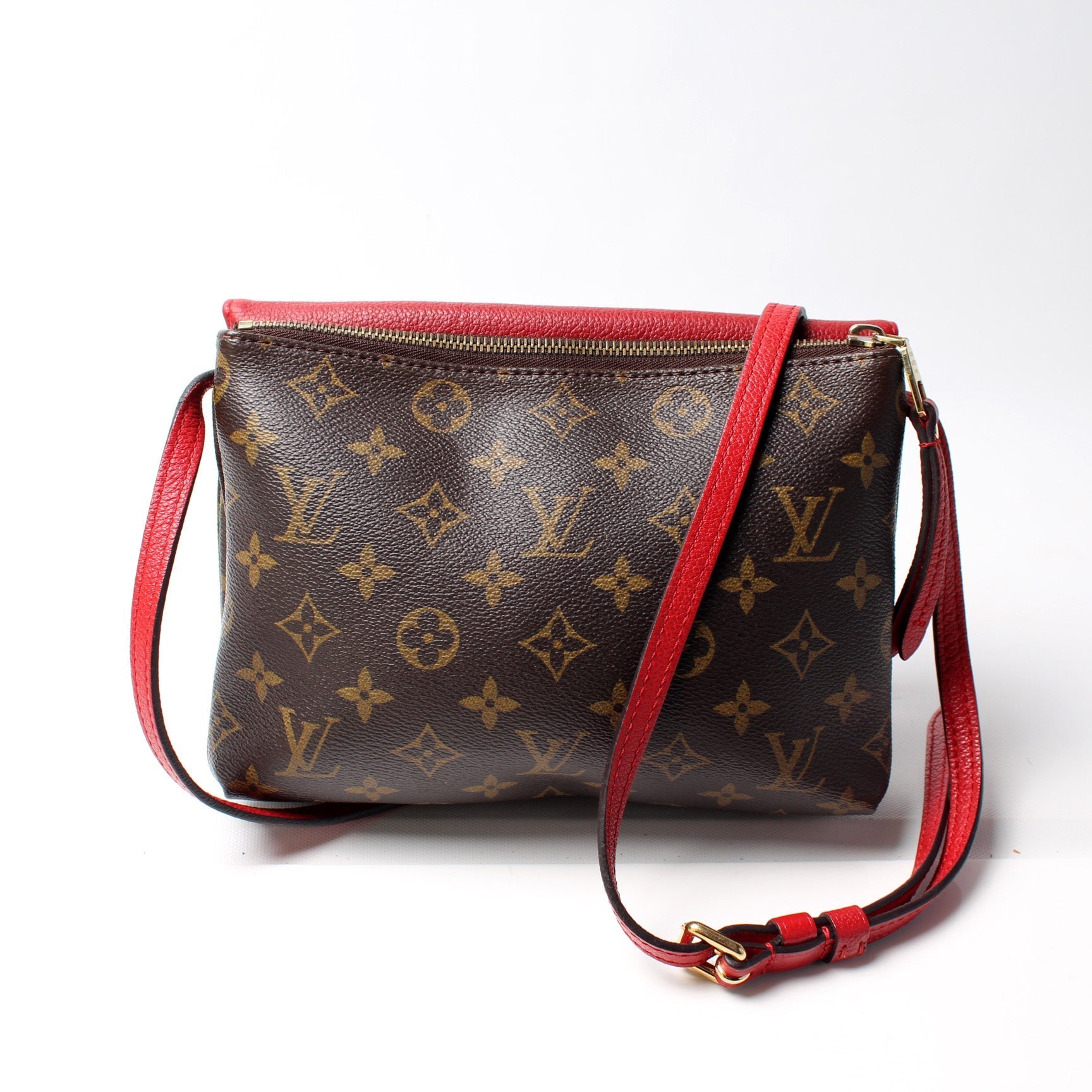 Louis Vuitton Pochette Twice Monogram Clutch Bag