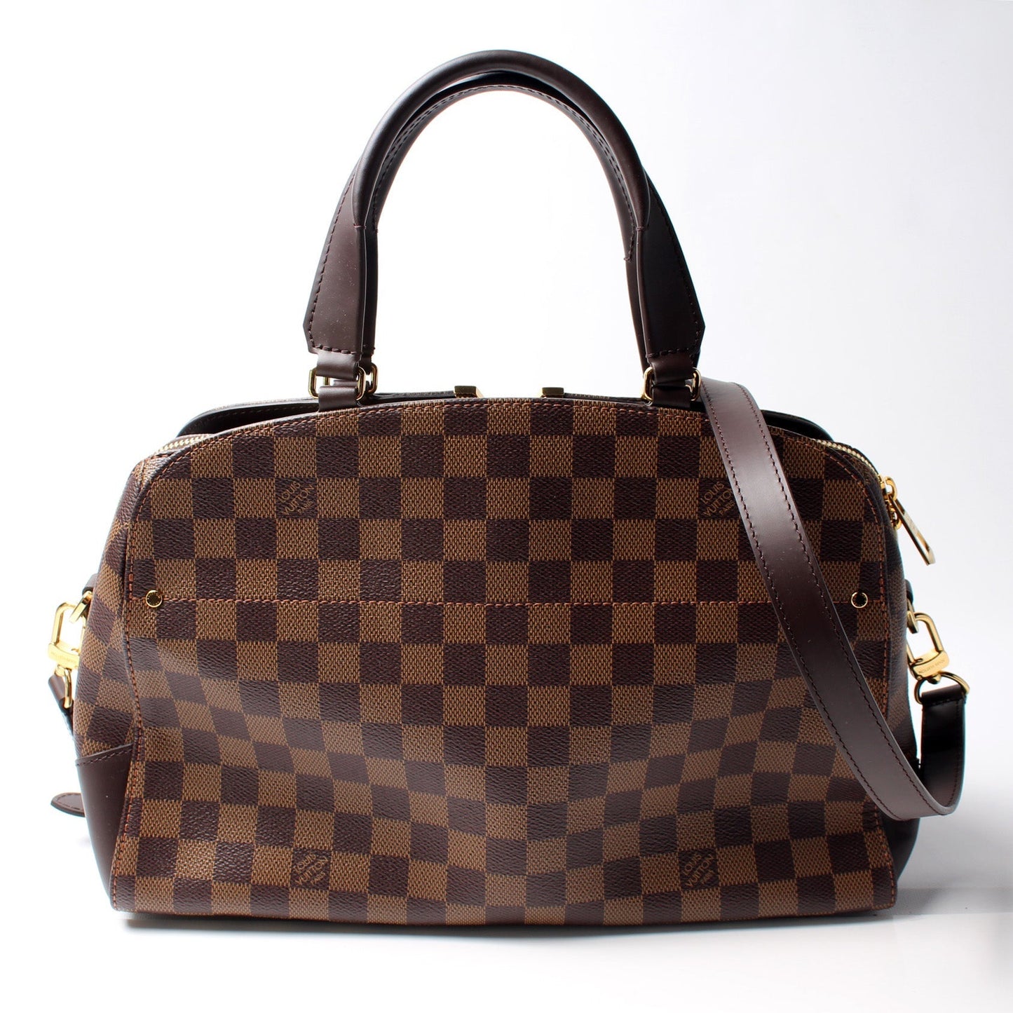 Louis Vuitton Kensington Bowling Ebene Damier Handbag