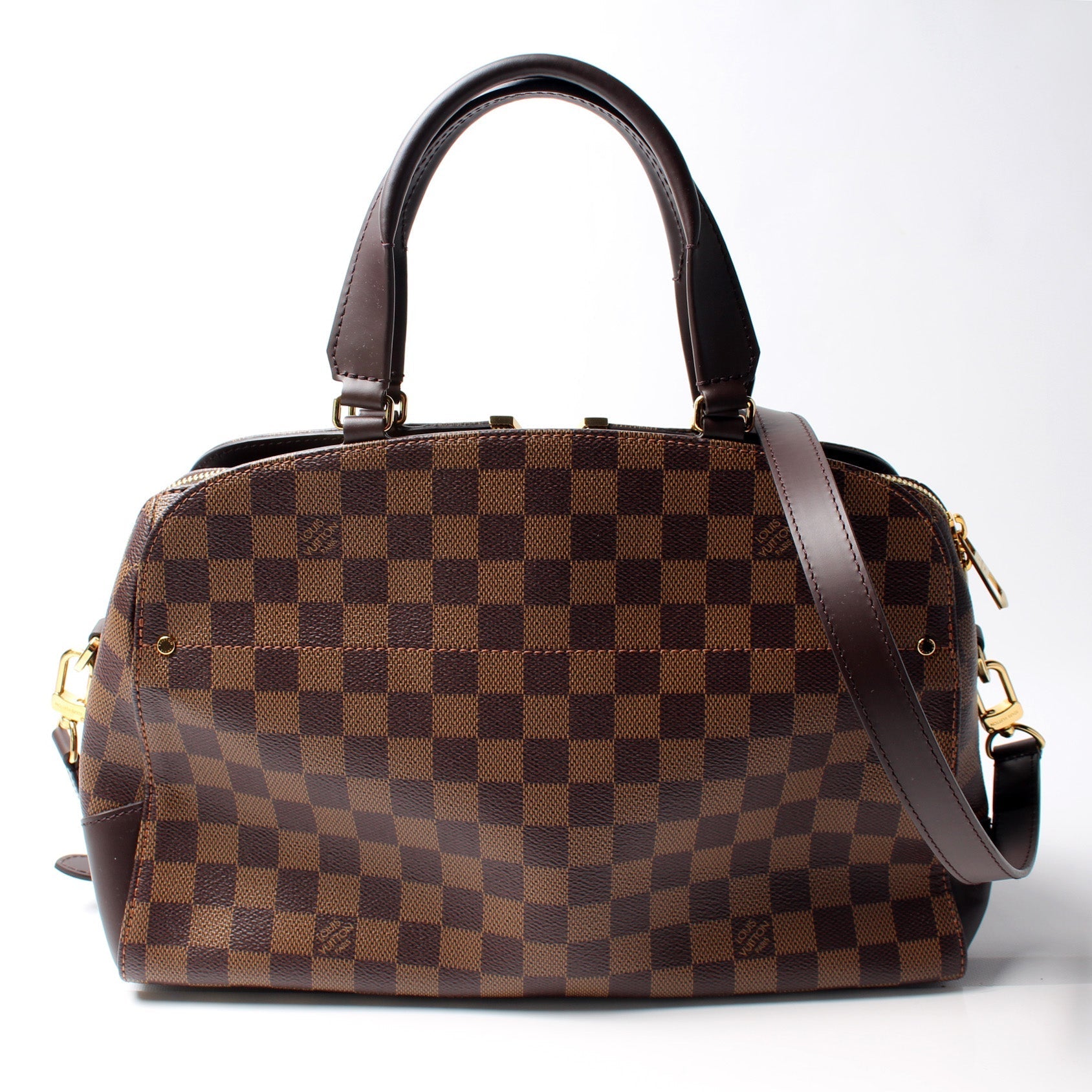 Louis Vuitton Kensington Bowling Ebene Damier Handbag