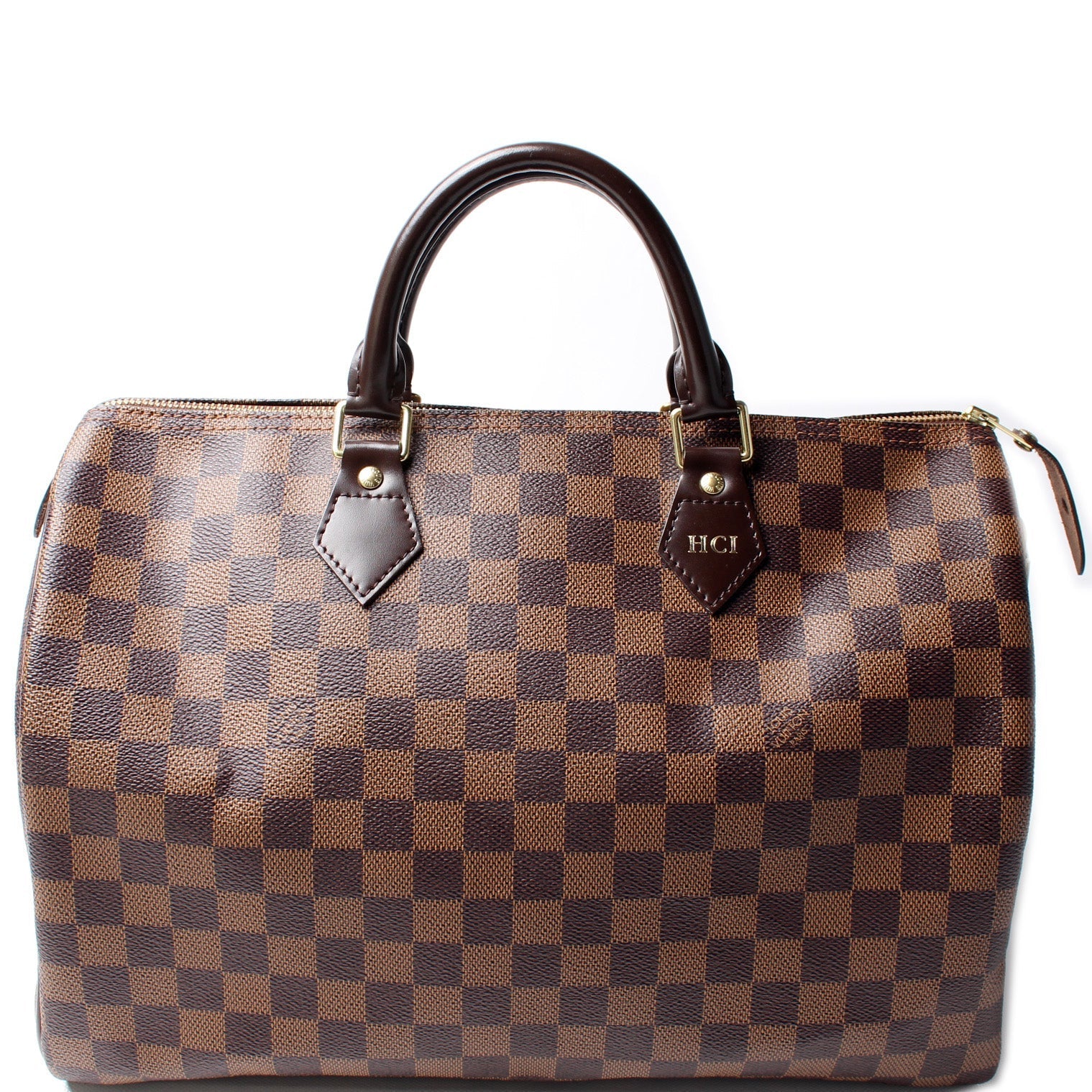 Louis Vuitton Speedy 35 Ebene Damier Handbag Ebene 18