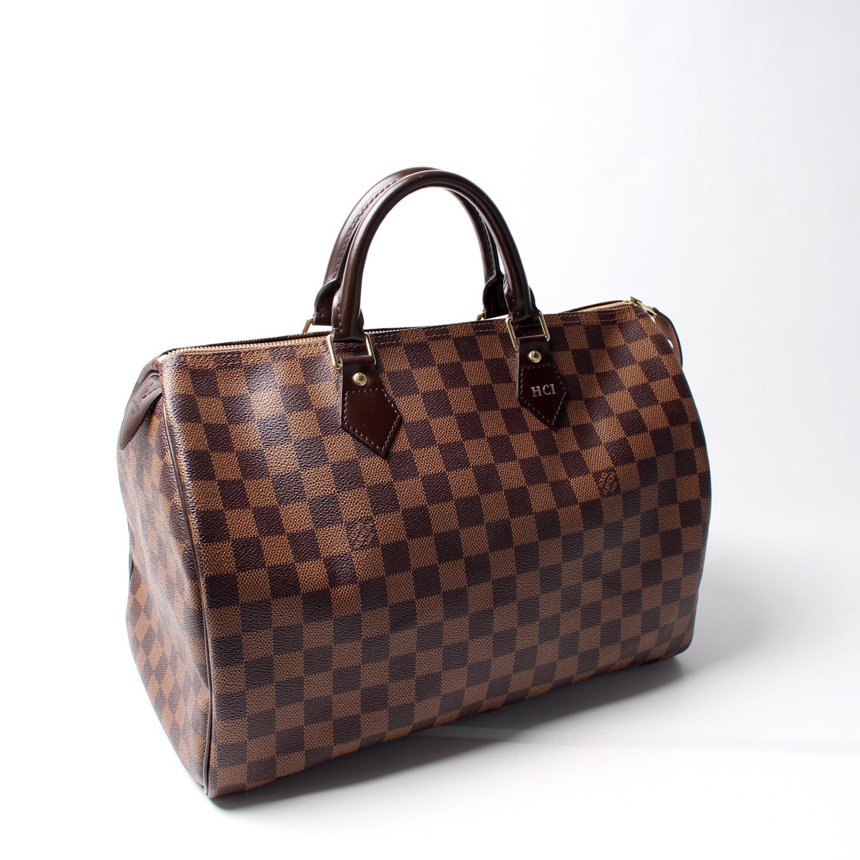 Louis Vuitton Speedy 35 Ebene Damier Handbag Ebene 18
