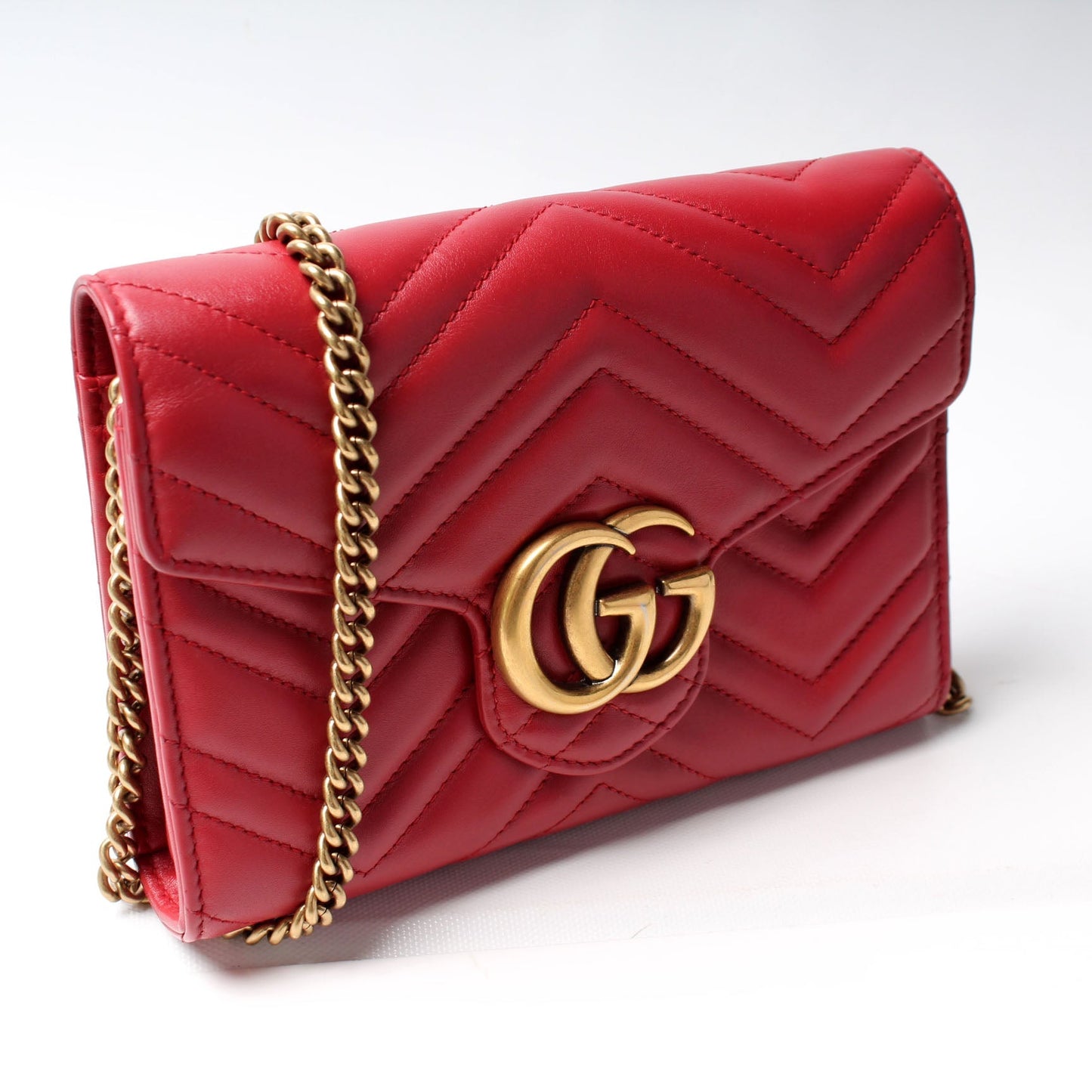 Gucci Marmont Chain Wallet Case Wallet 7