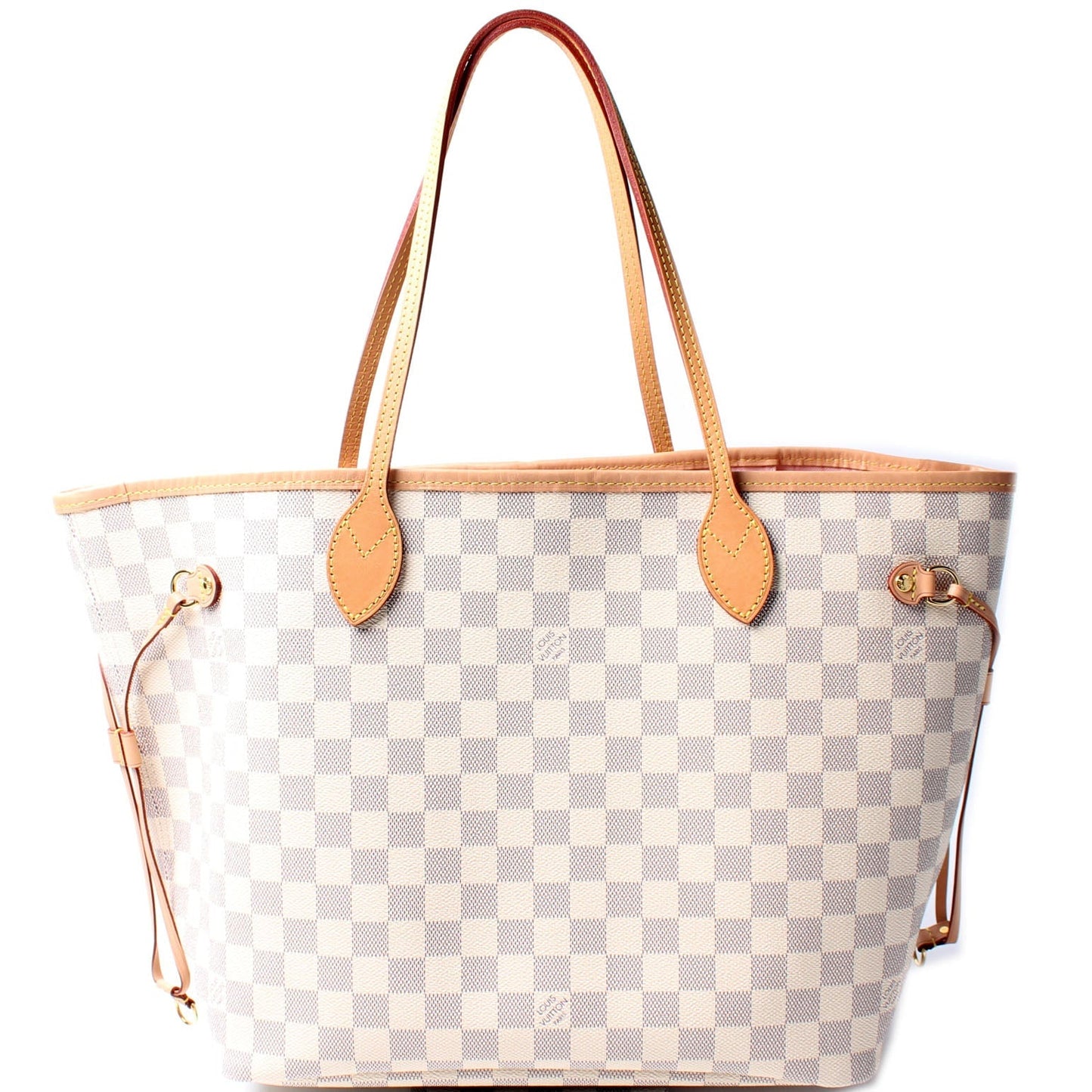 Louis Vuitton Neverfull MM Azur Damier Tote Bag Azur 52