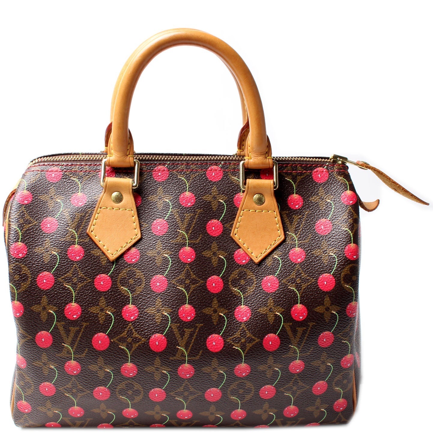 Louis Vuitton Speedy 25 Cerises Handbag