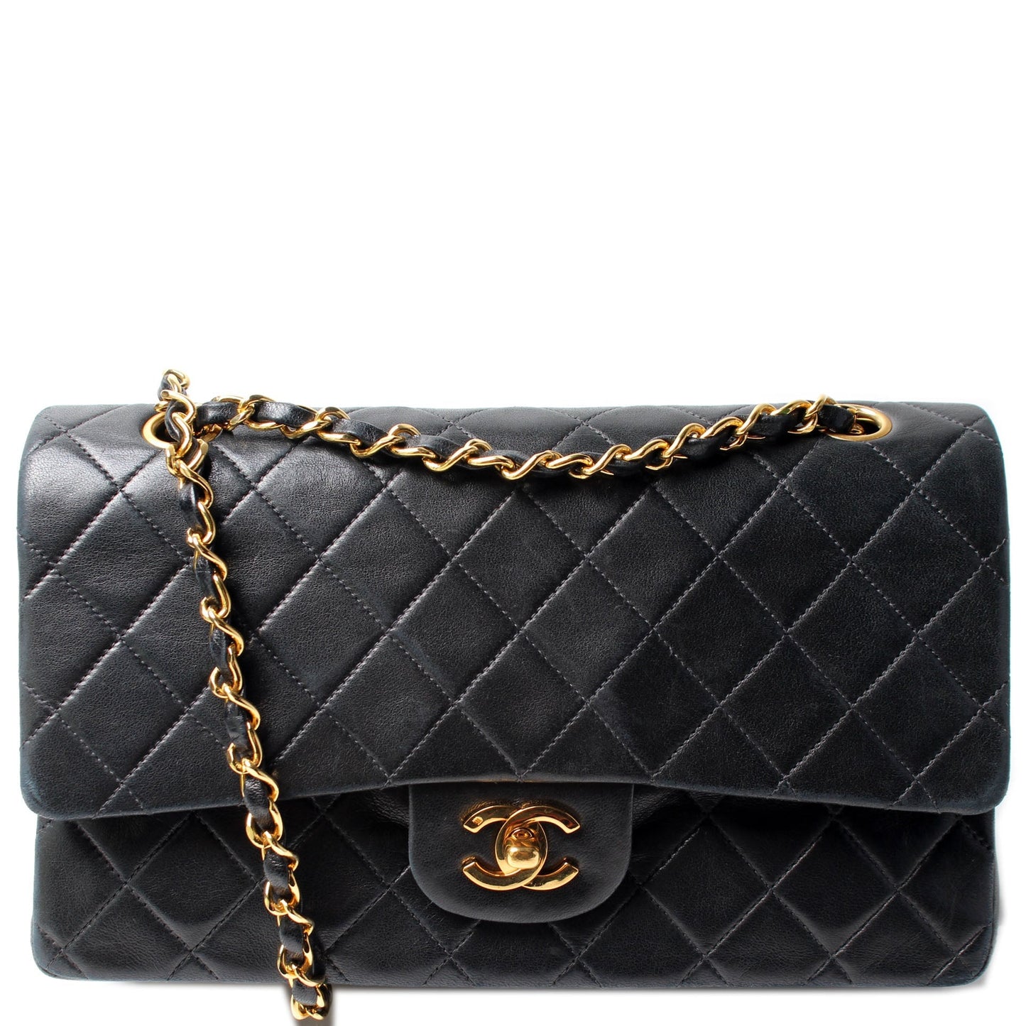 Chanel Classic Flap Lambskin Handbag Lambskin 3