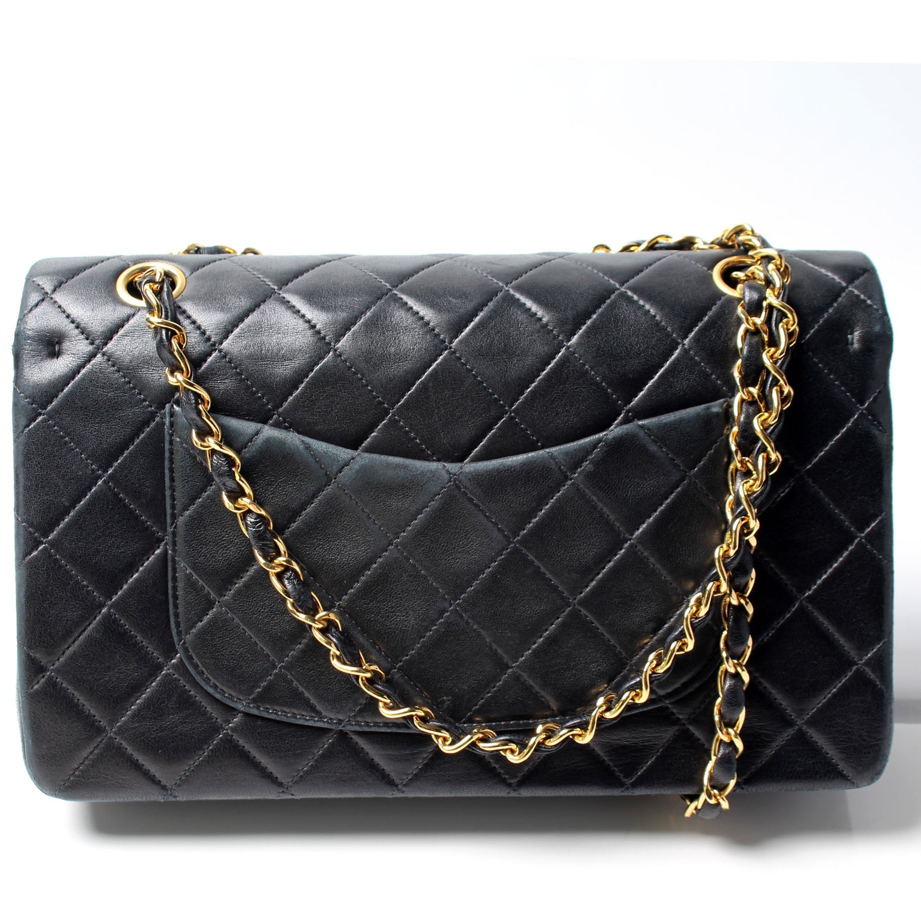 Chanel Classic Flap Lambskin Handbag Lambskin 3