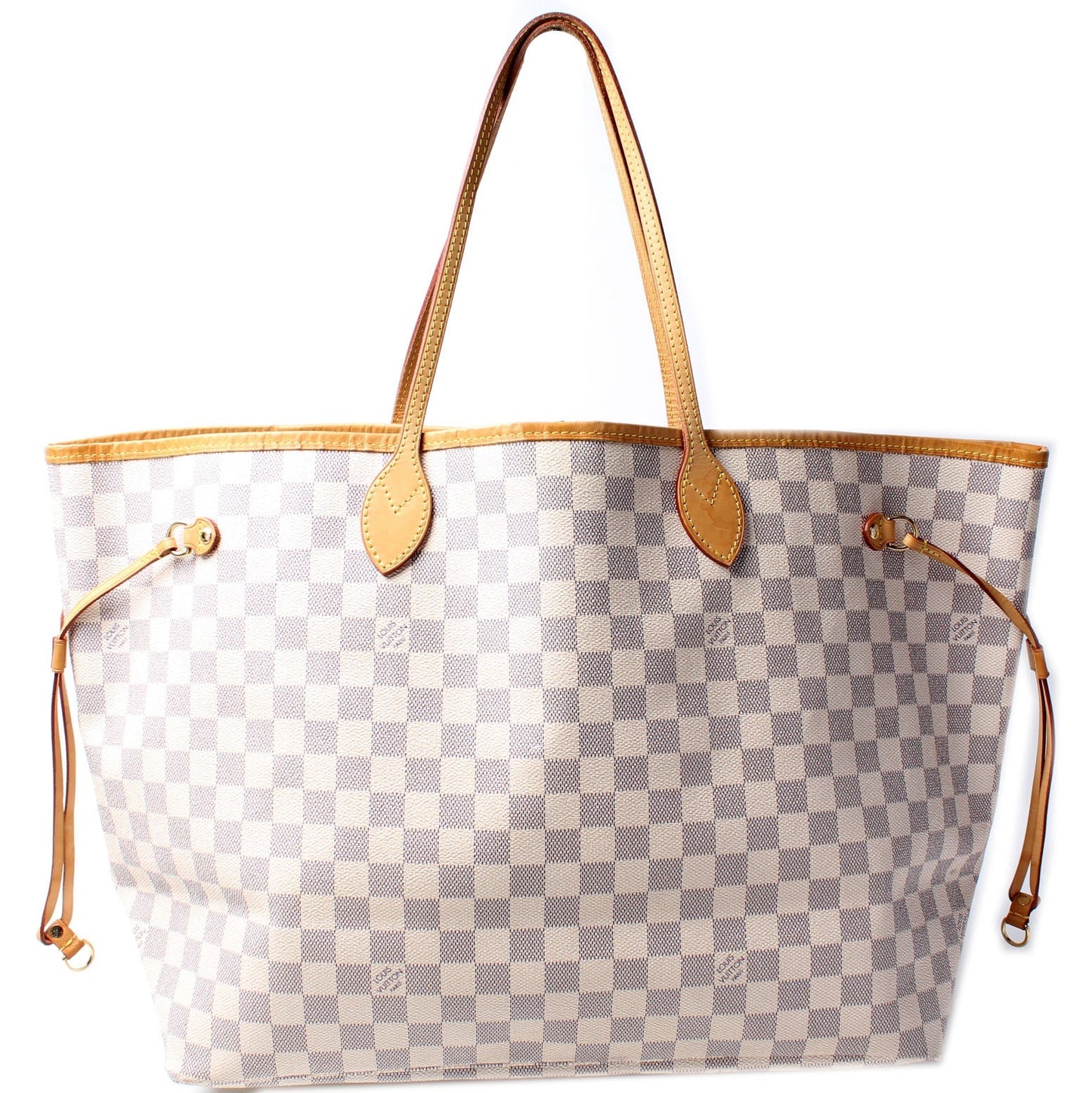 Louis Vuitton Neverfull GM Azur Damier Tote Bag Azur 15