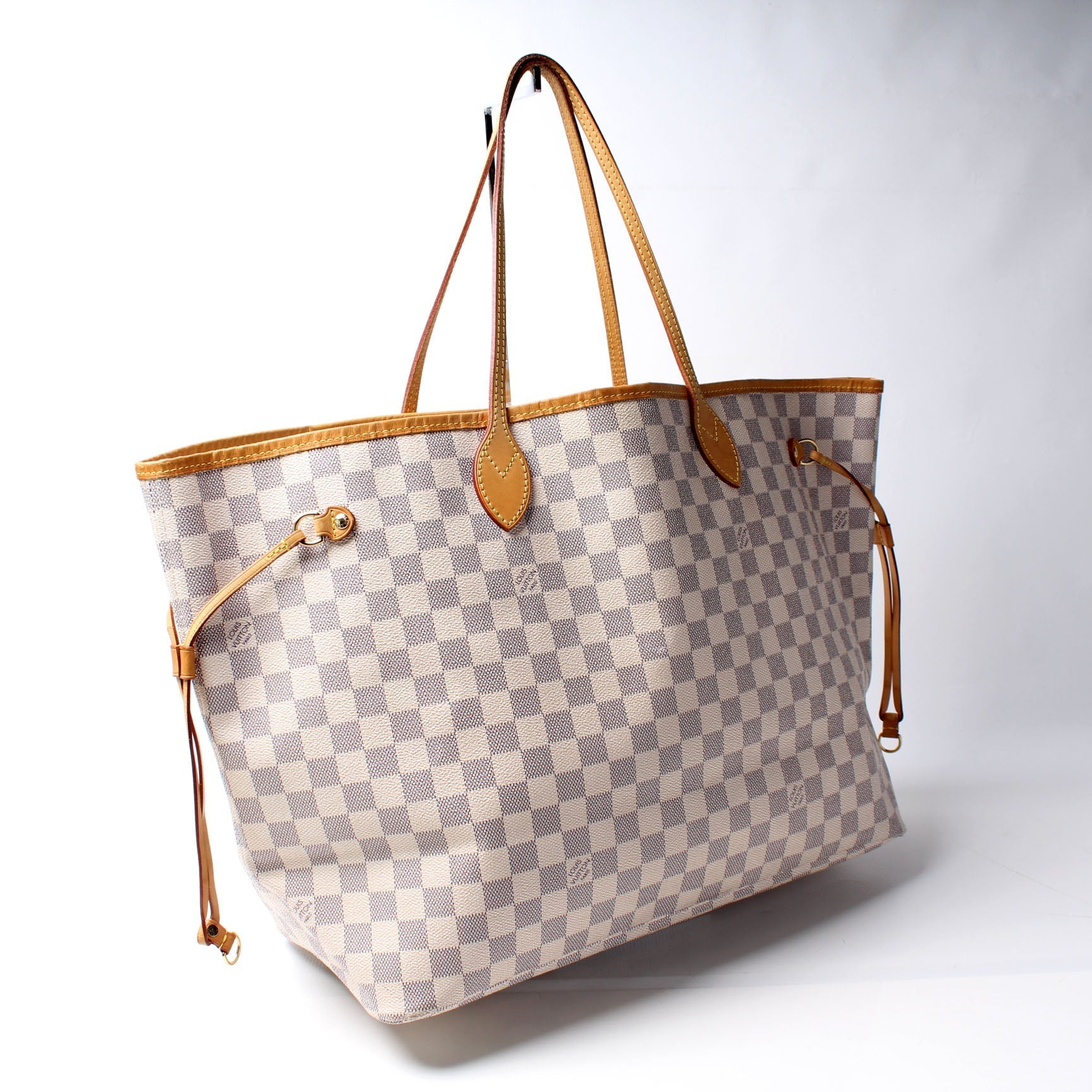 Louis Vuitton Neverfull GM Azur Damier Tote Bag Azur 15