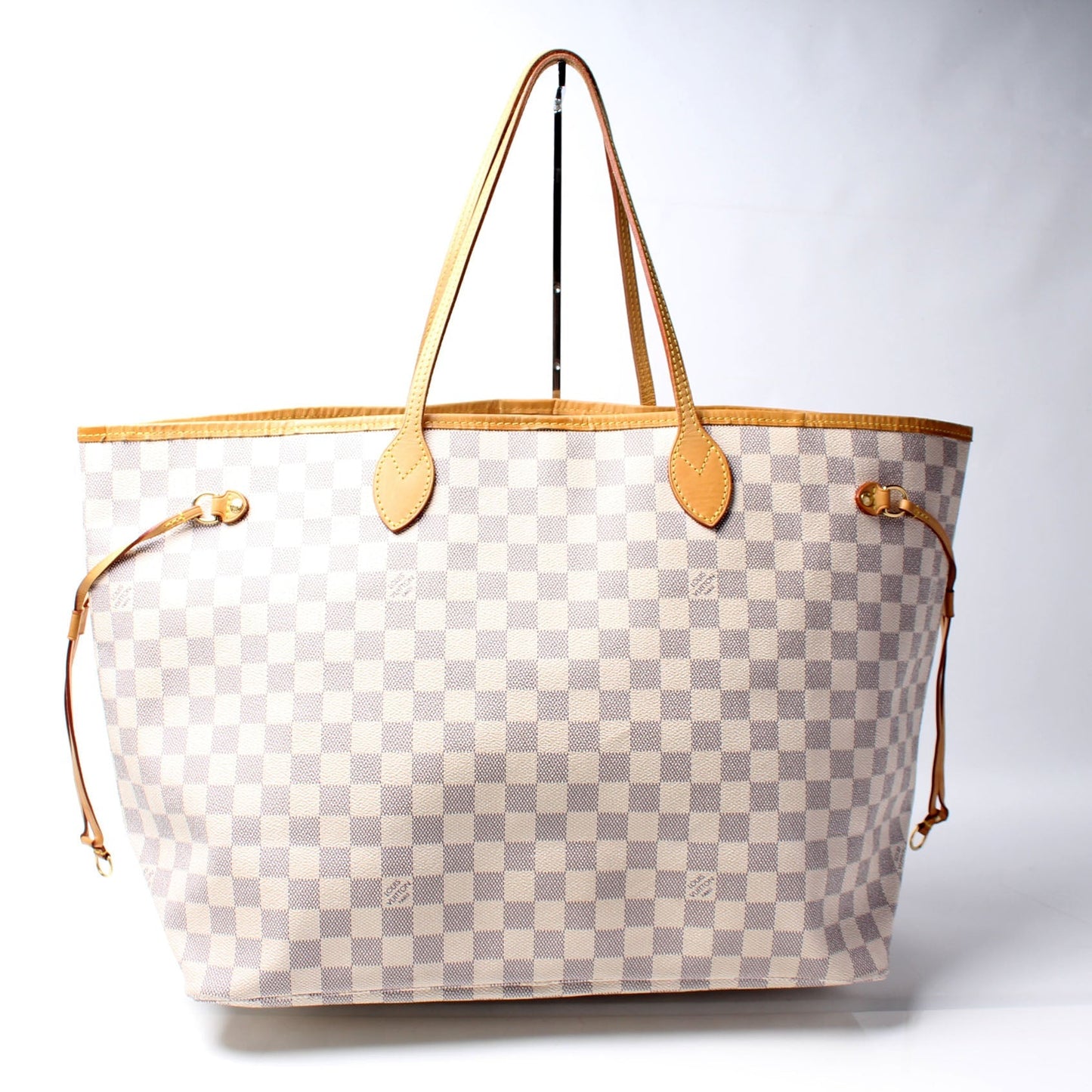 Louis Vuitton Neverfull GM Azur Damier Tote Bag Azur 15