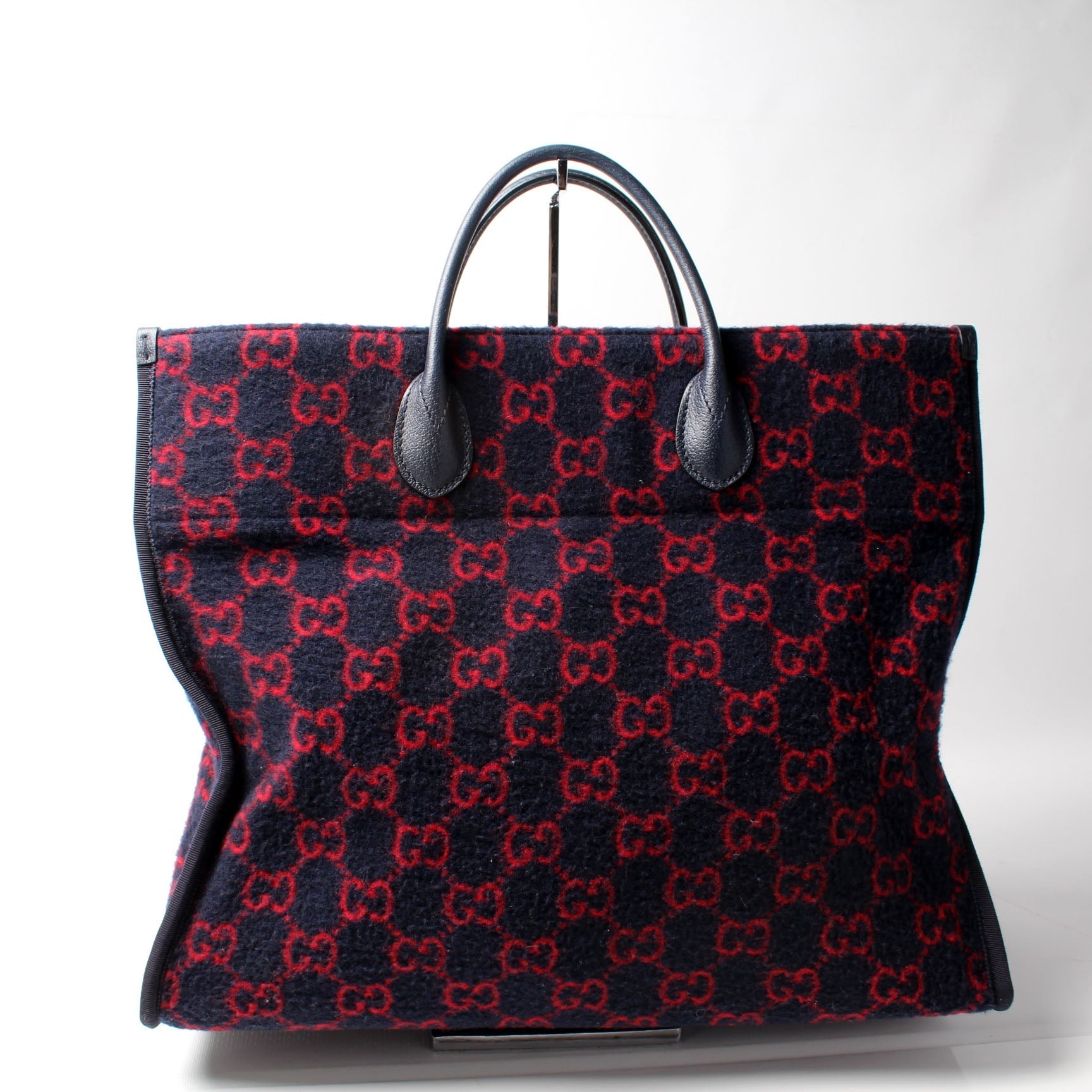 Gucci GG Wool Apparel Wool Tote