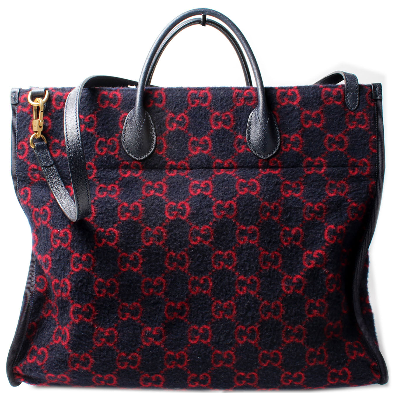 Gucci GG Wool Apparel Wool Tote