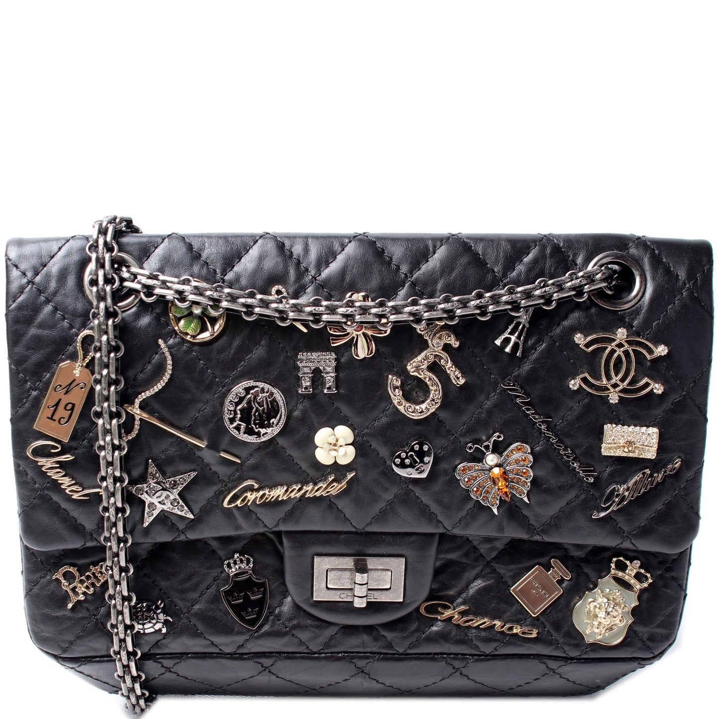 Chanel 2.55 Reissue 225 Charms Calf 16M Key Chain