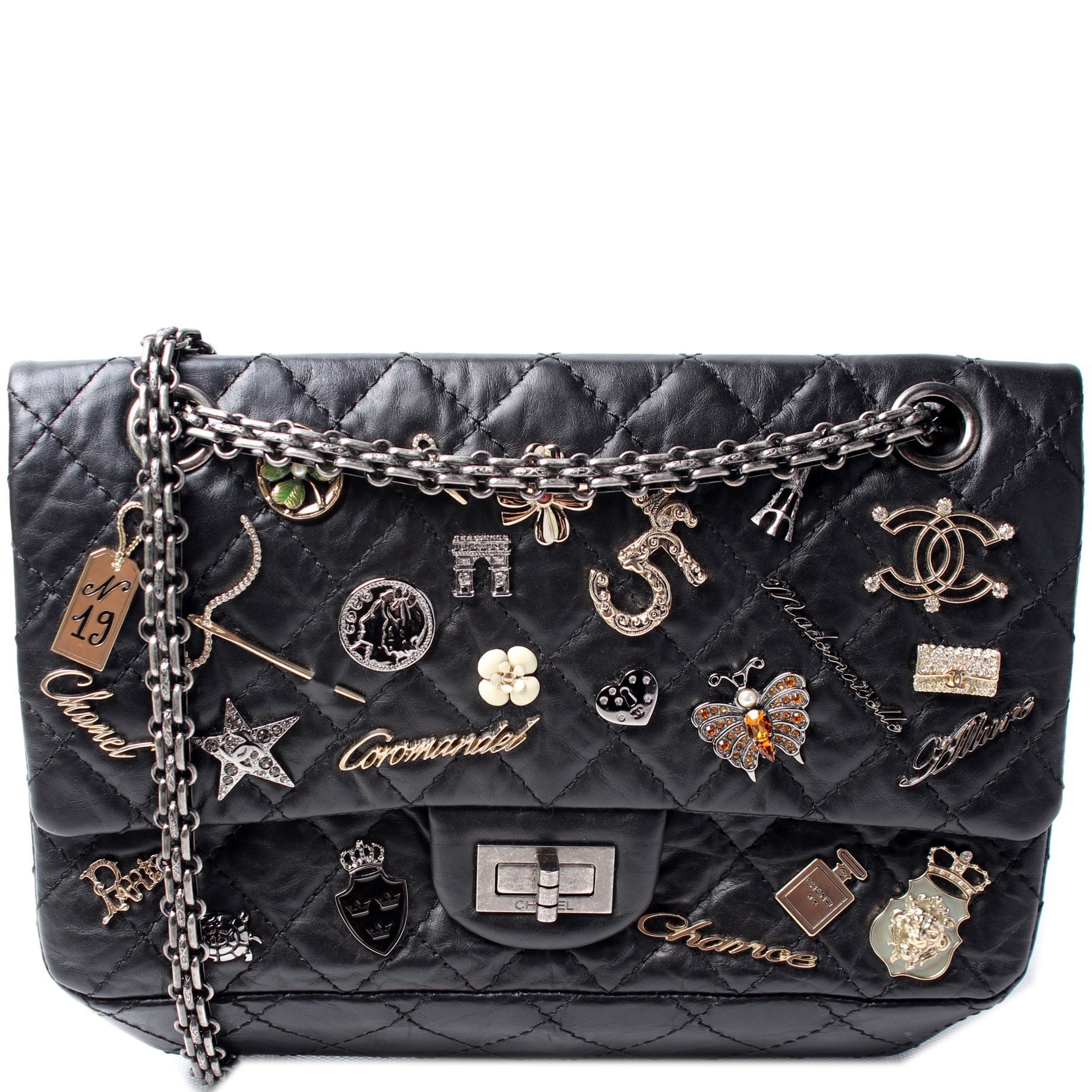 Chanel 2.55 Reissue 225 Charms Calf 16M Key Chain