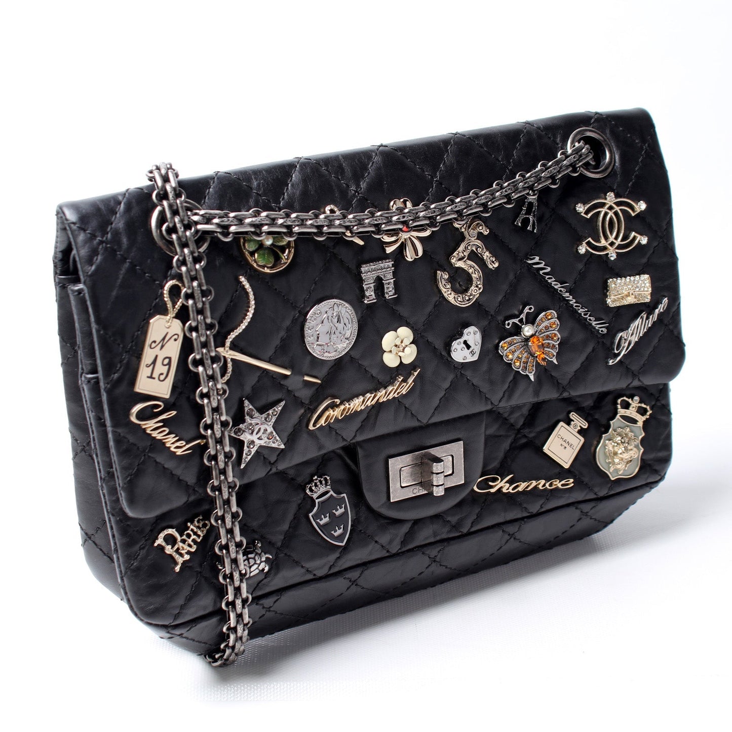 Chanel 2.55 Reissue 225 Charms Calf 16M Key Chain