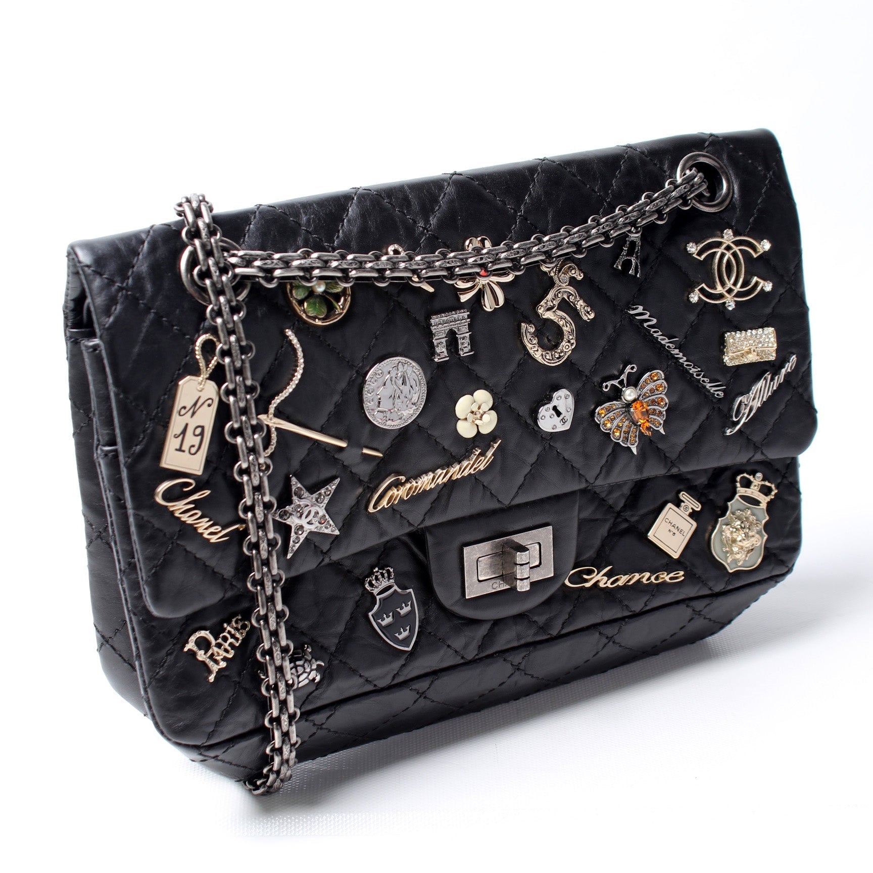 Chanel 2.55 Reissue 225 Charms Calf 16M Key Chain