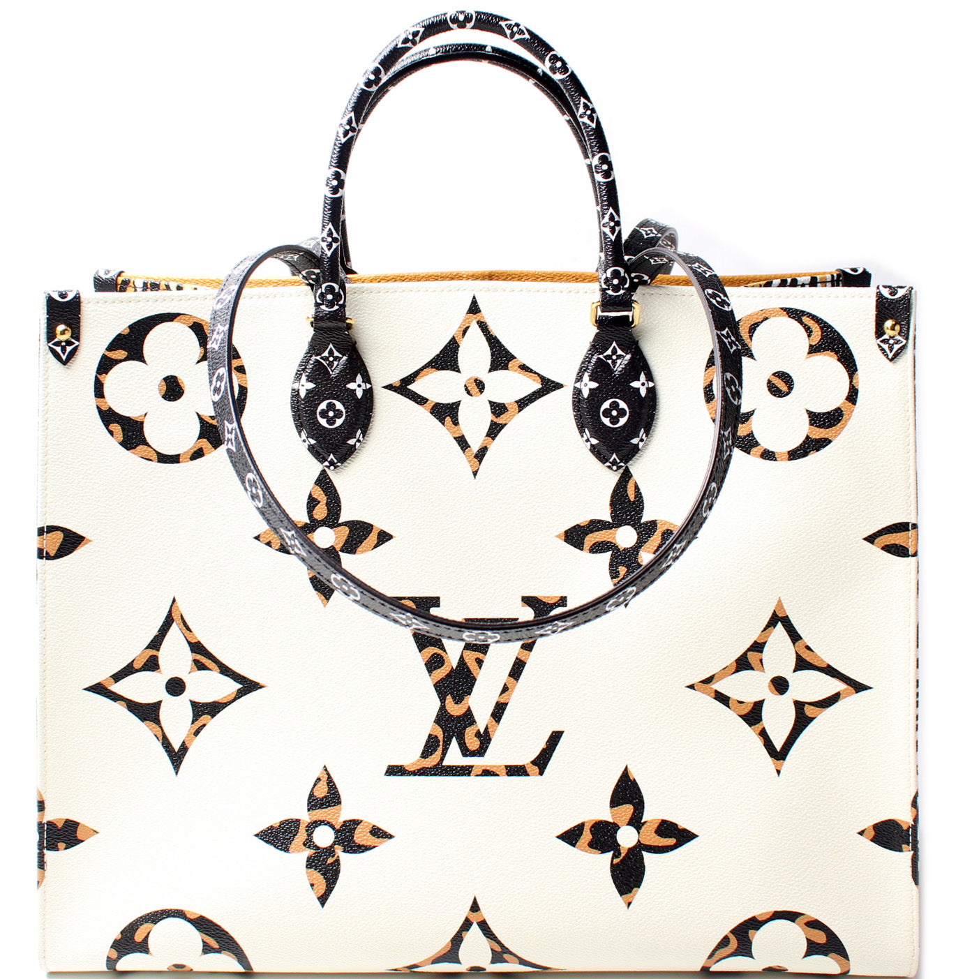 Louis Vuitton ONTHEGO GM Giant Jungle Tote Bag