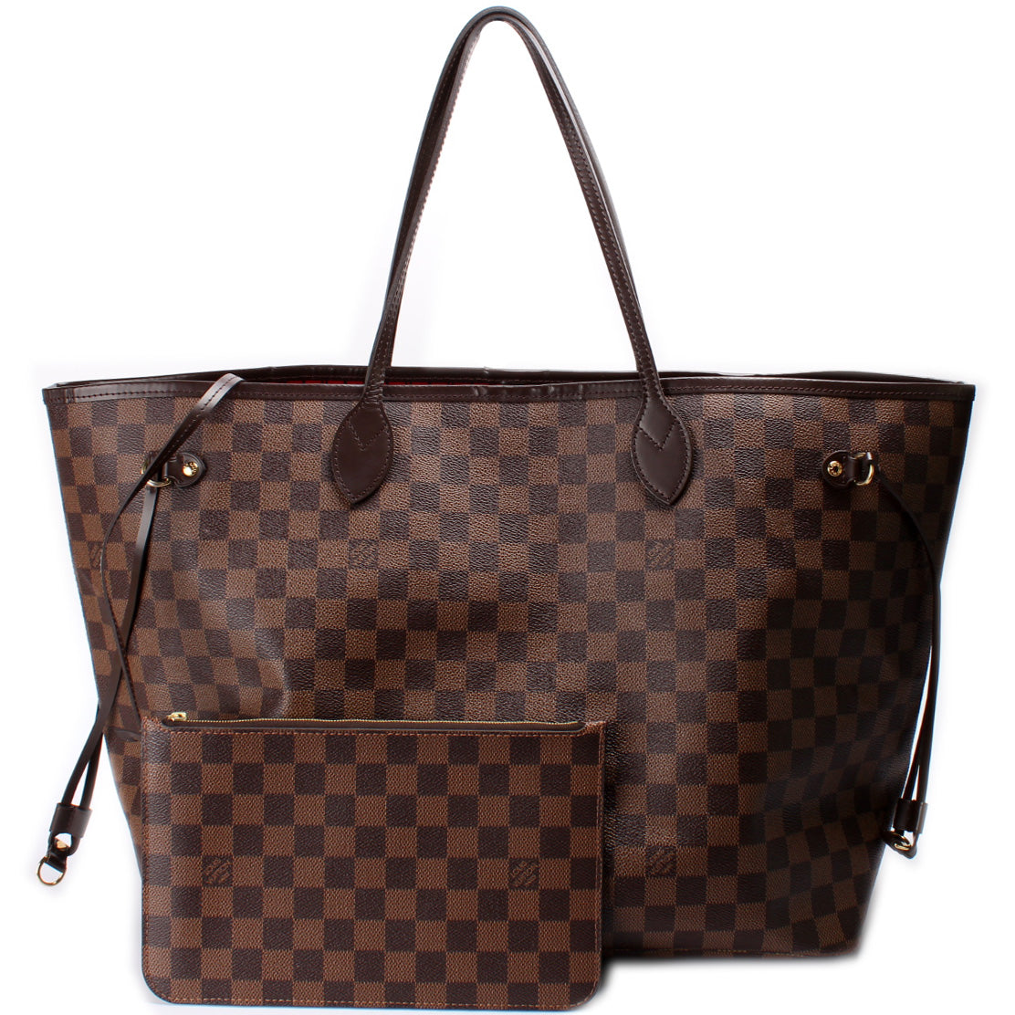 Louis Vuitton Neverfull GM W Ebene Damier Wallet Case Ebene 2