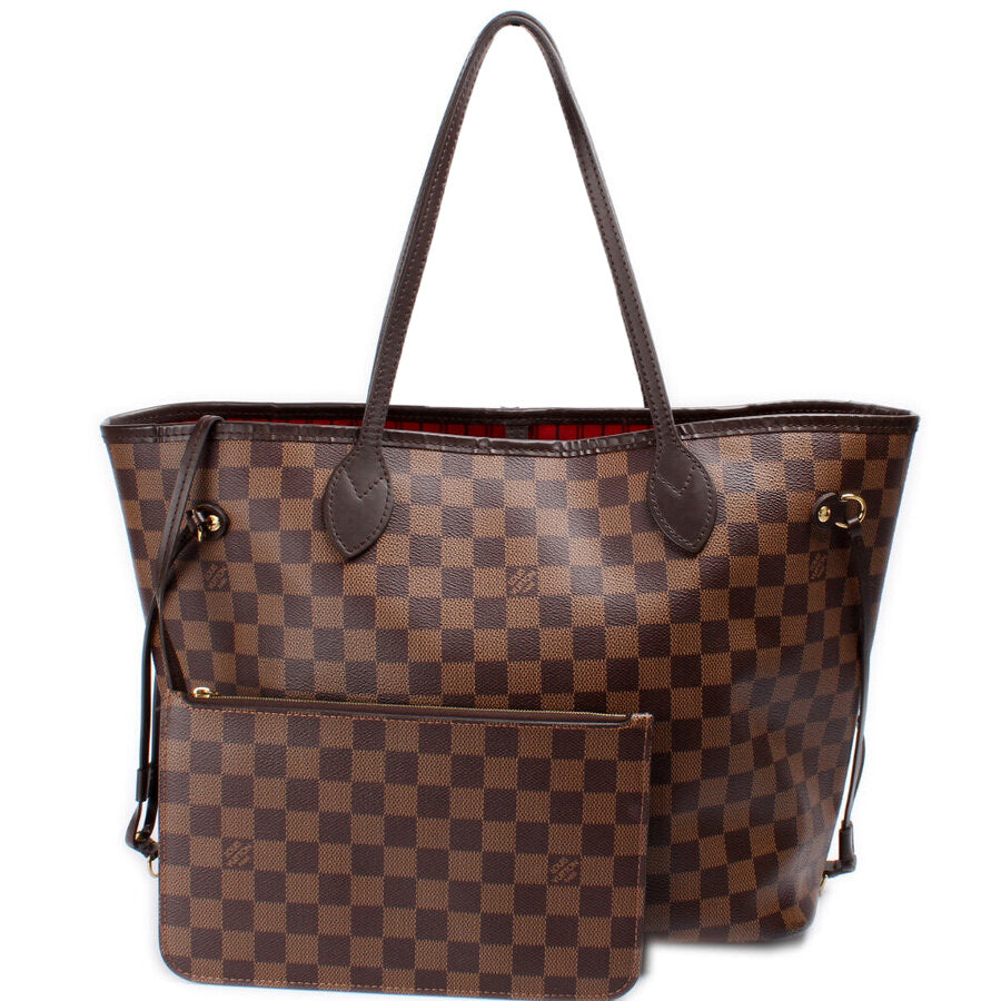 Louis Vuitton Neverfull MM W Ebene Damier Wallet Case Ebene 6