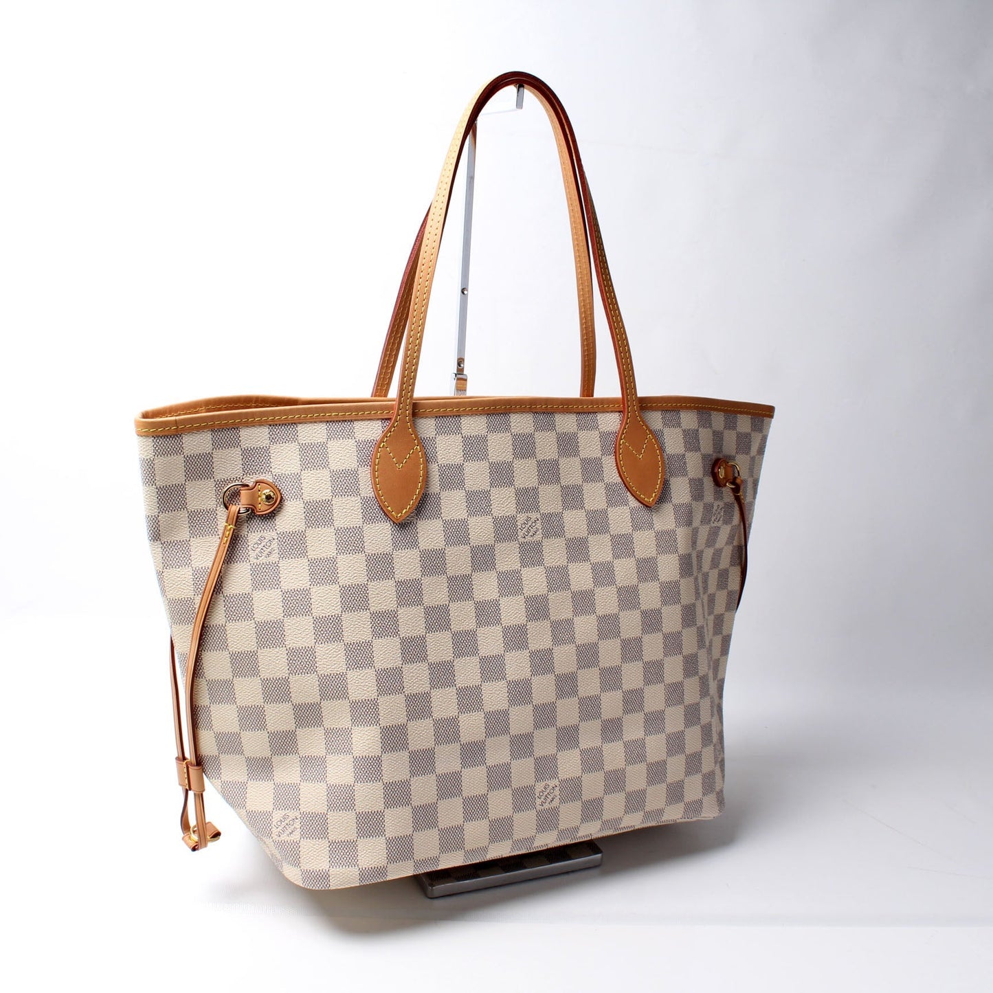 Louis Vuitton Neverfull MM Azur Damier Tote Bag Azur 66
