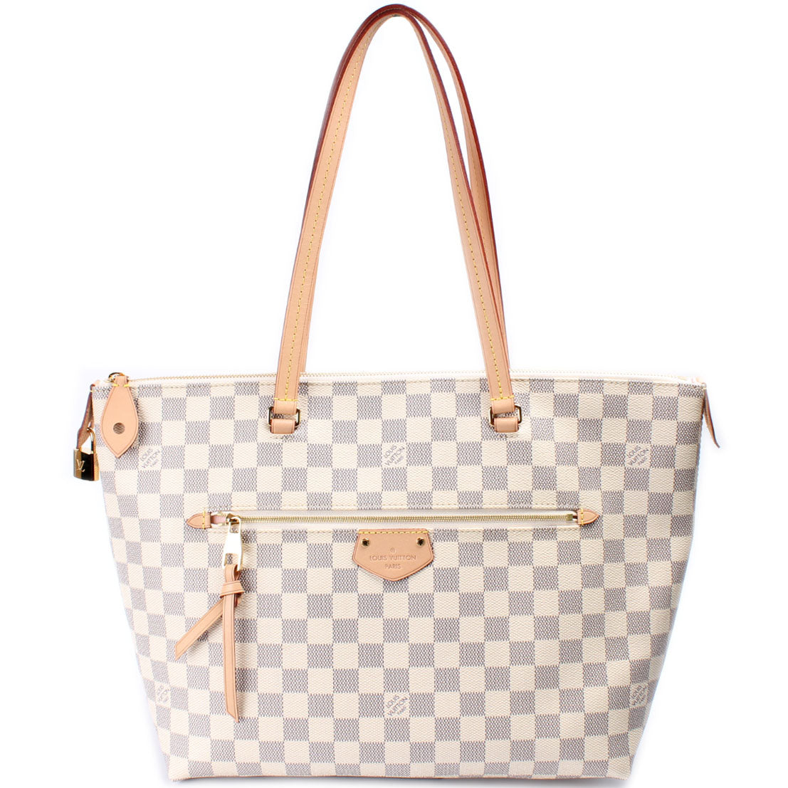 Louis Vuitton Iena MM Azur Damier Handbag Azur 4