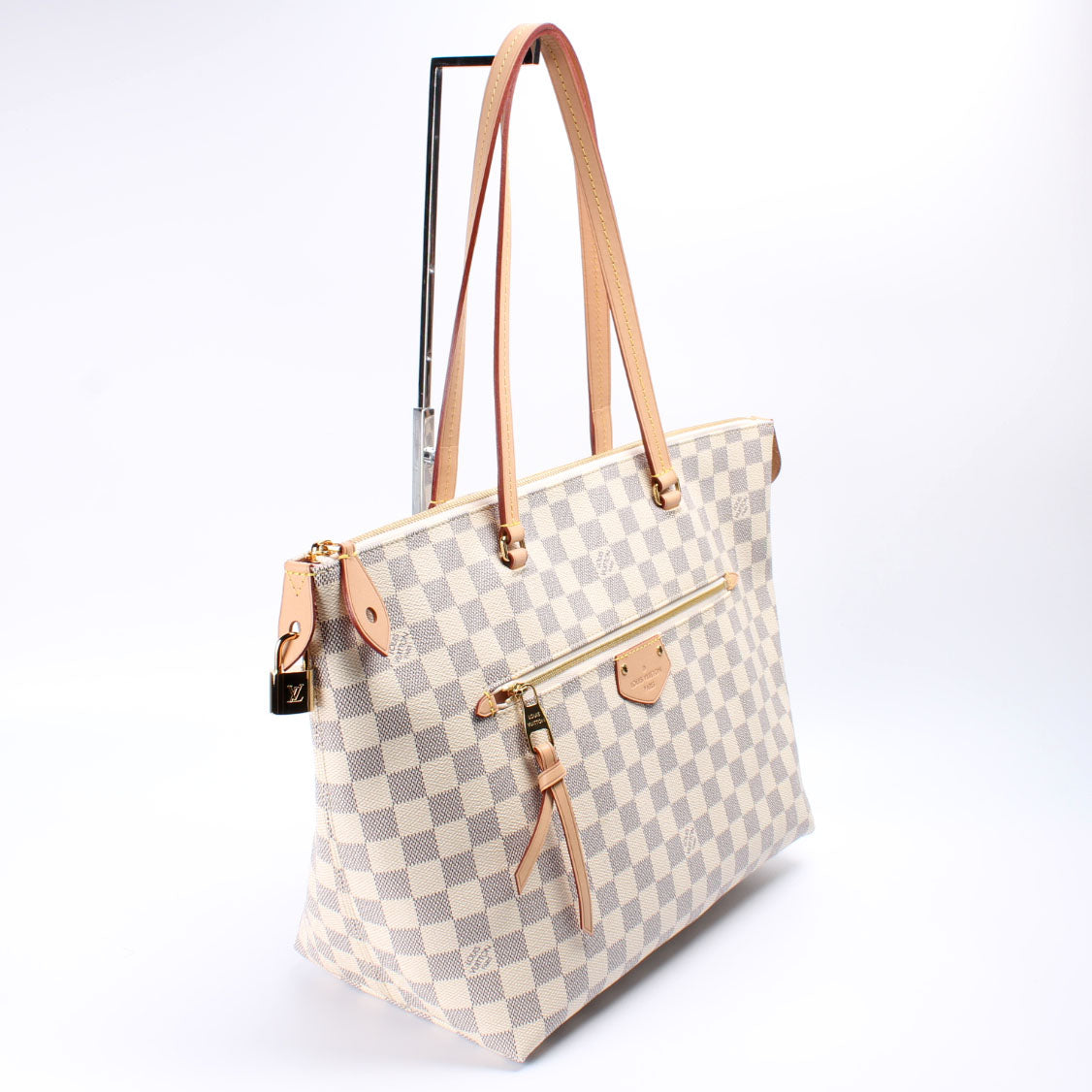 Louis Vuitton Iena MM Azur Damier Handbag Azur 4