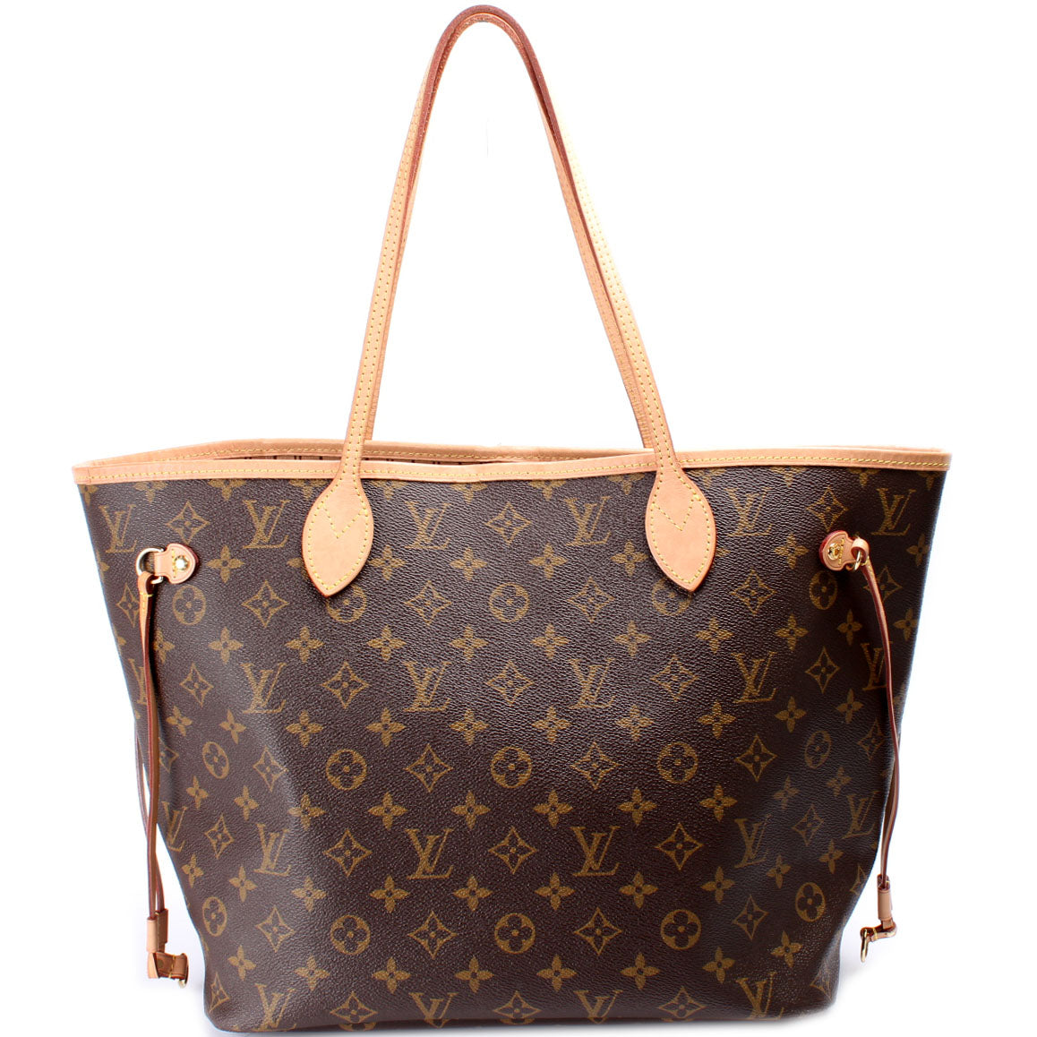 Louis Vuitton Neverfull MM Monogram Tote Bag Monogram 145