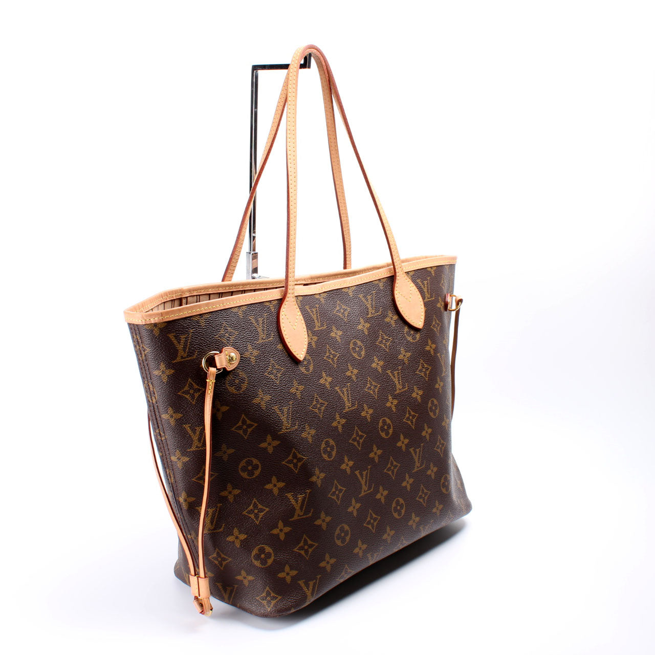 Louis Vuitton Neverfull MM Monogram Tote Bag Monogram 145