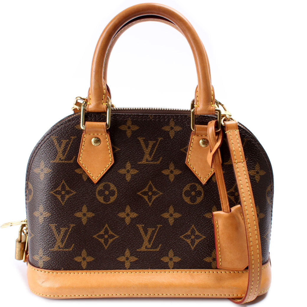 Louis Vuitton Alma BB Monogram Handbag Monogram 4