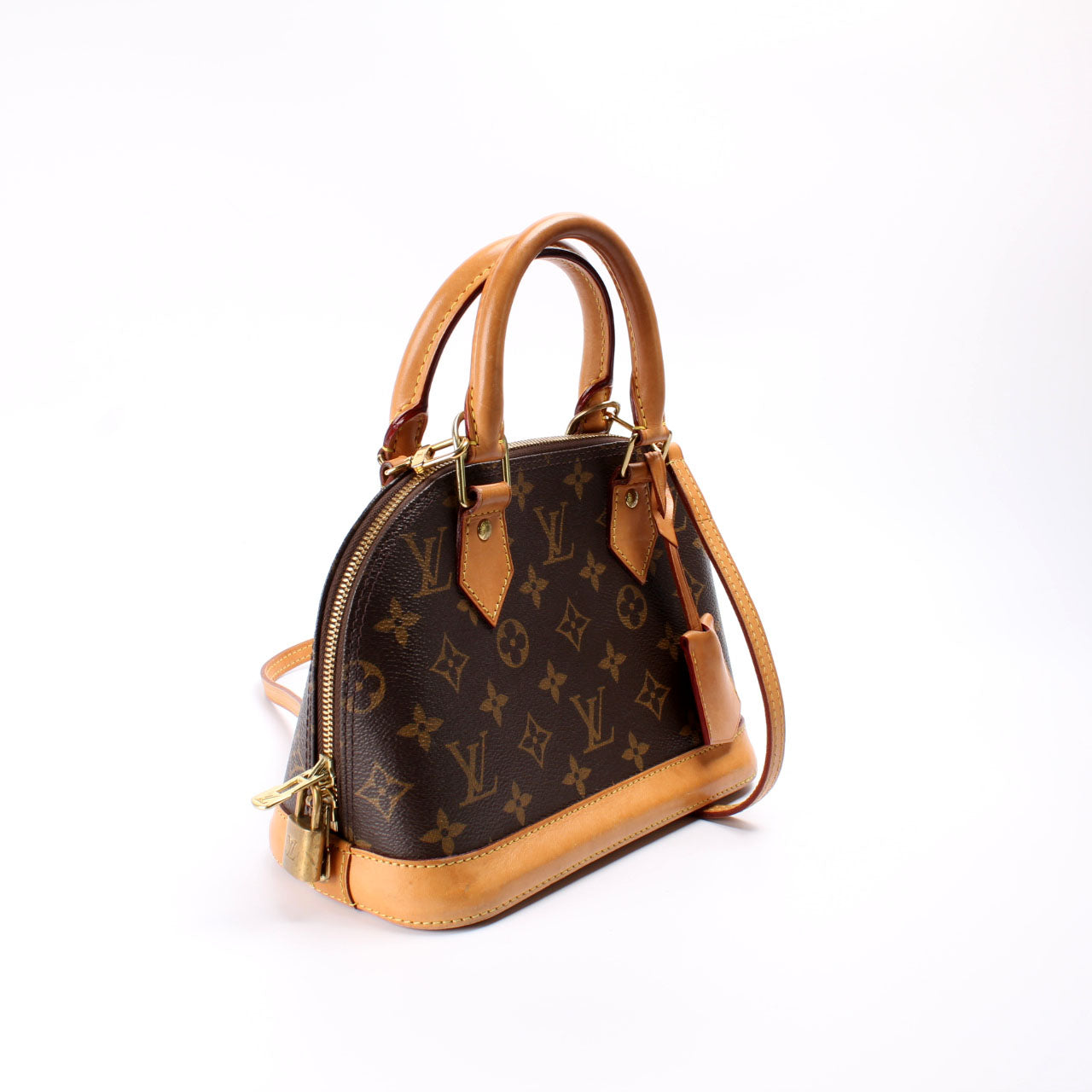Louis Vuitton Alma BB Monogram Handbag Monogram 4