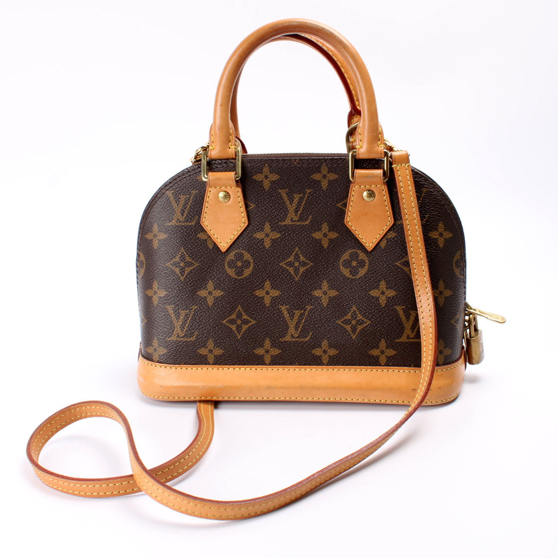 Louis Vuitton Alma BB Monogram Handbag Monogram 4