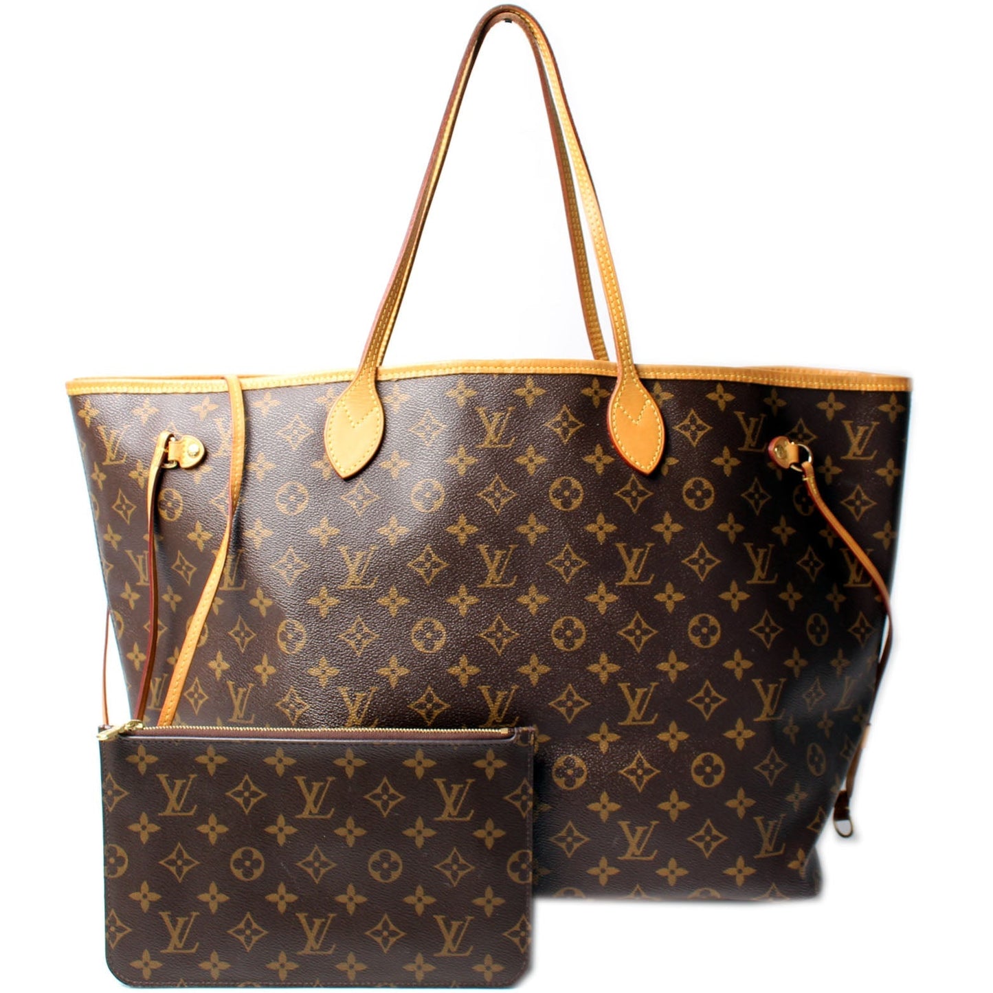 Louis Vuitton Neverfull GM W Monogram Wallet Case Monogram 2