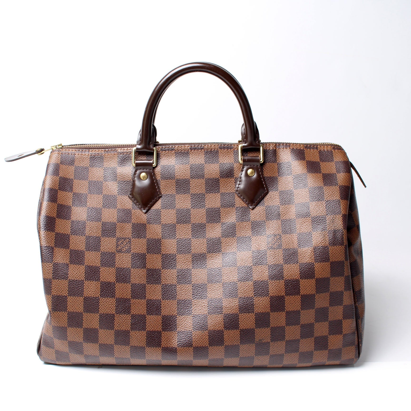 Louis Vuitton Speedy 35 Ebene Damier Handbag Ebene 19