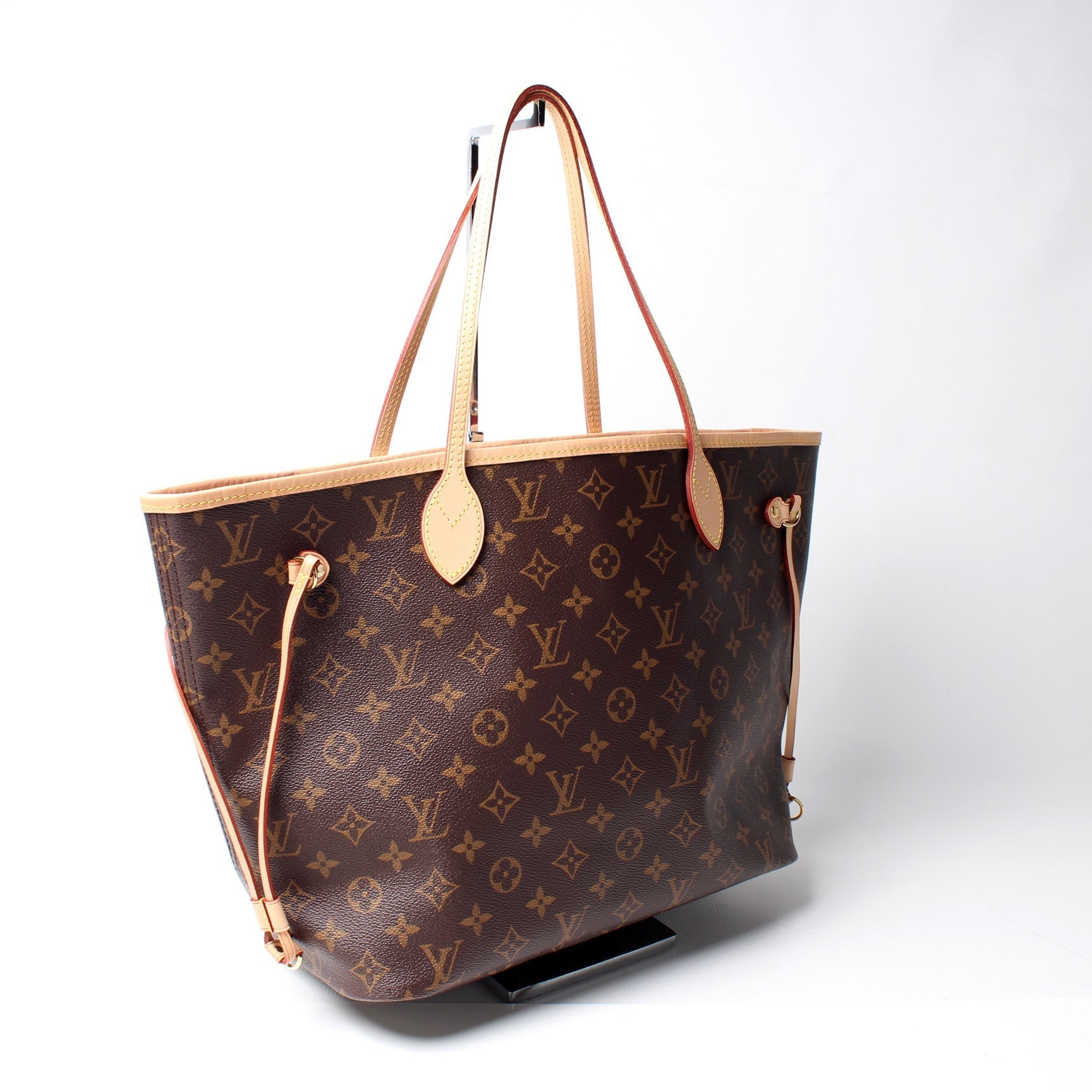 Louis Vuitton Neverfull MM Monogram Tote Bag Monogram 144