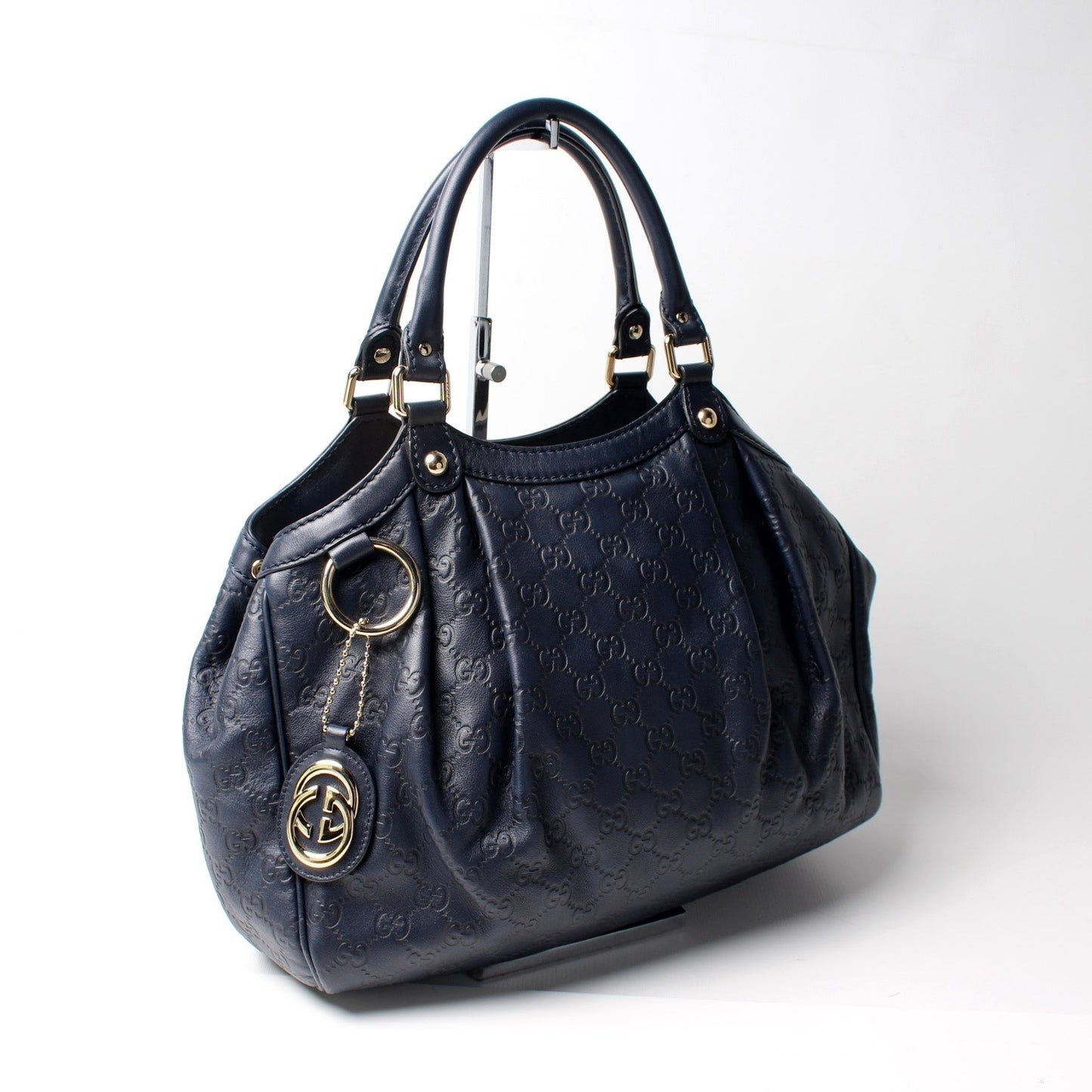Gucci Sukey GG Leather Medium Travel Bag