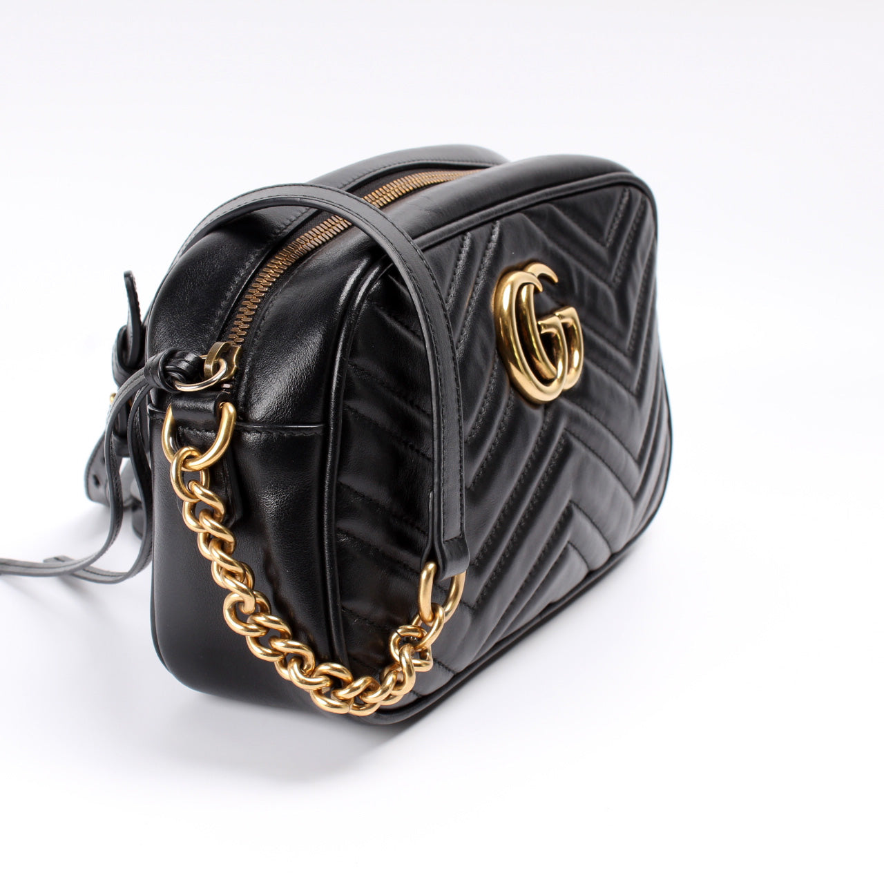 Gucci Marmont Camera Leather Small Crossbody Bag Camera 20