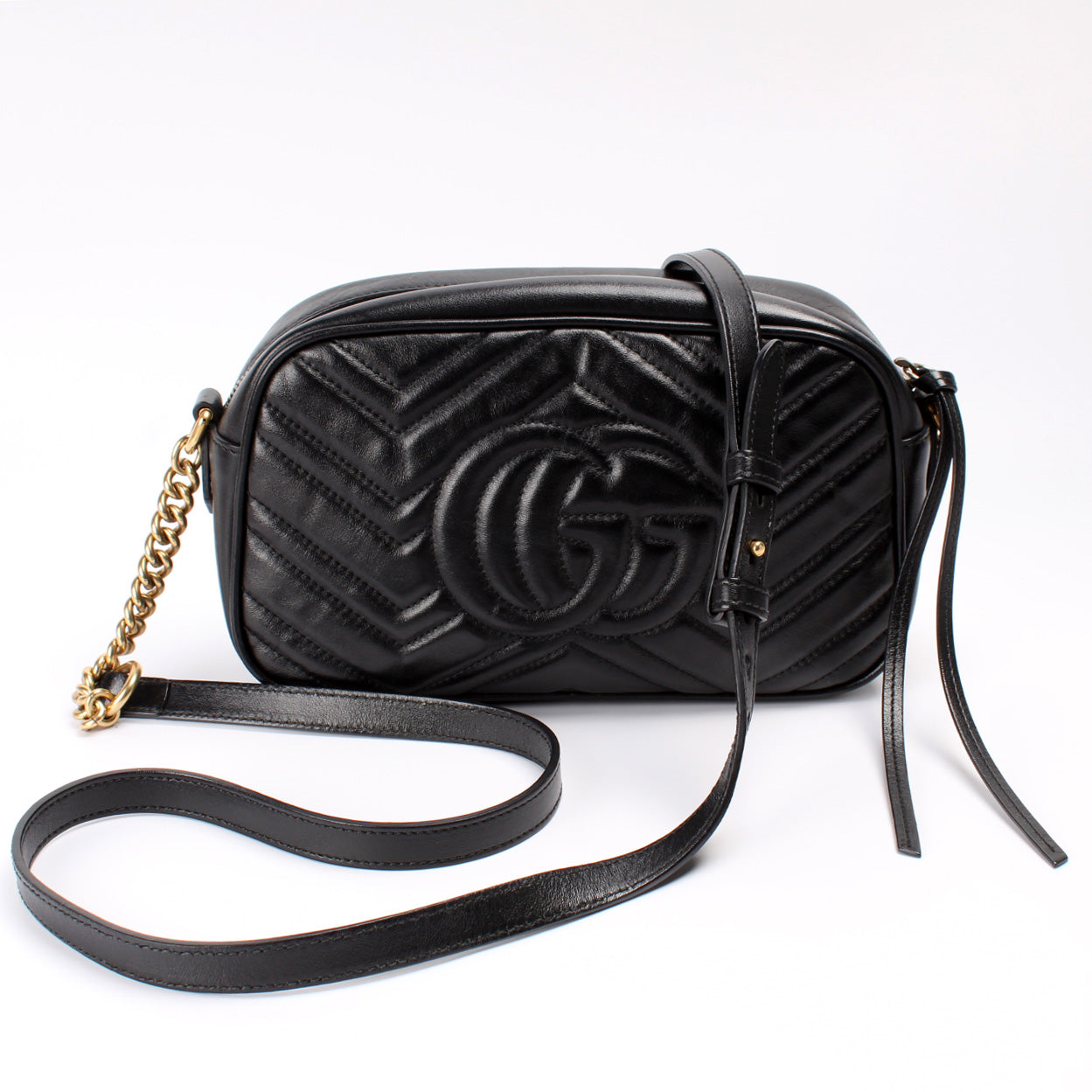 Gucci Marmont Camera Leather Small Crossbody Bag Camera 20