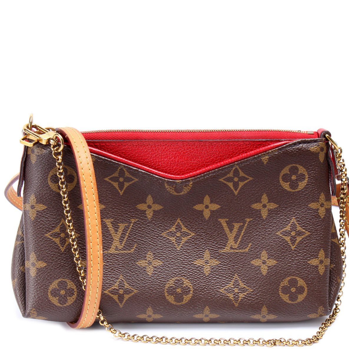 Louis Vuitton Pallas Monogram Clutch Bag Monogram 8