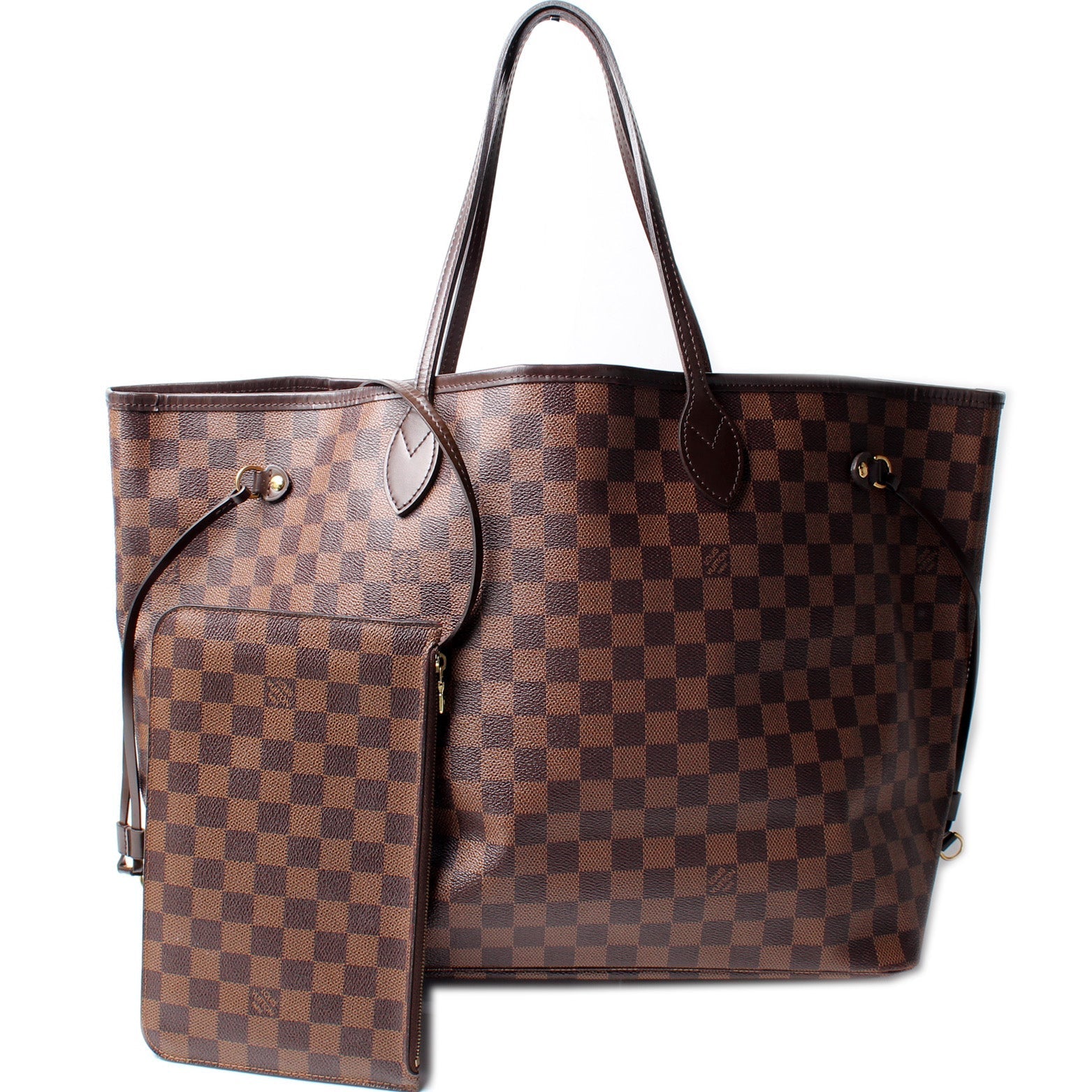 Louis Vuitton Neverfull GM W Ebene Damier Wallet Case Ebene 3