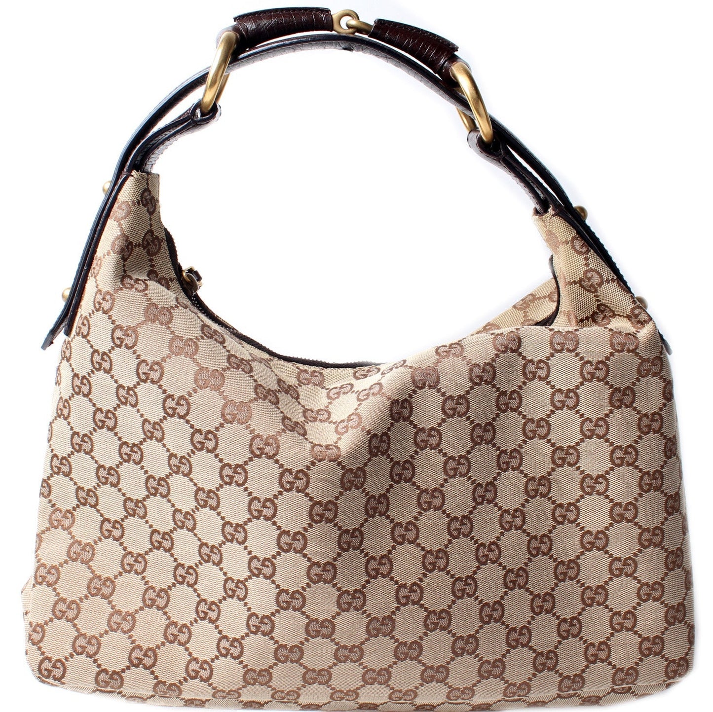 Gucci Horsebit GG Shoulder Bag