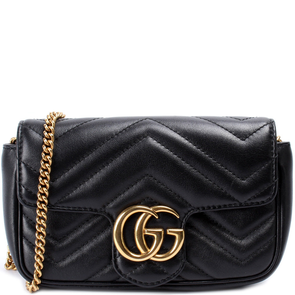 Gucci Marmont Super Mini Flap Travel Bag
